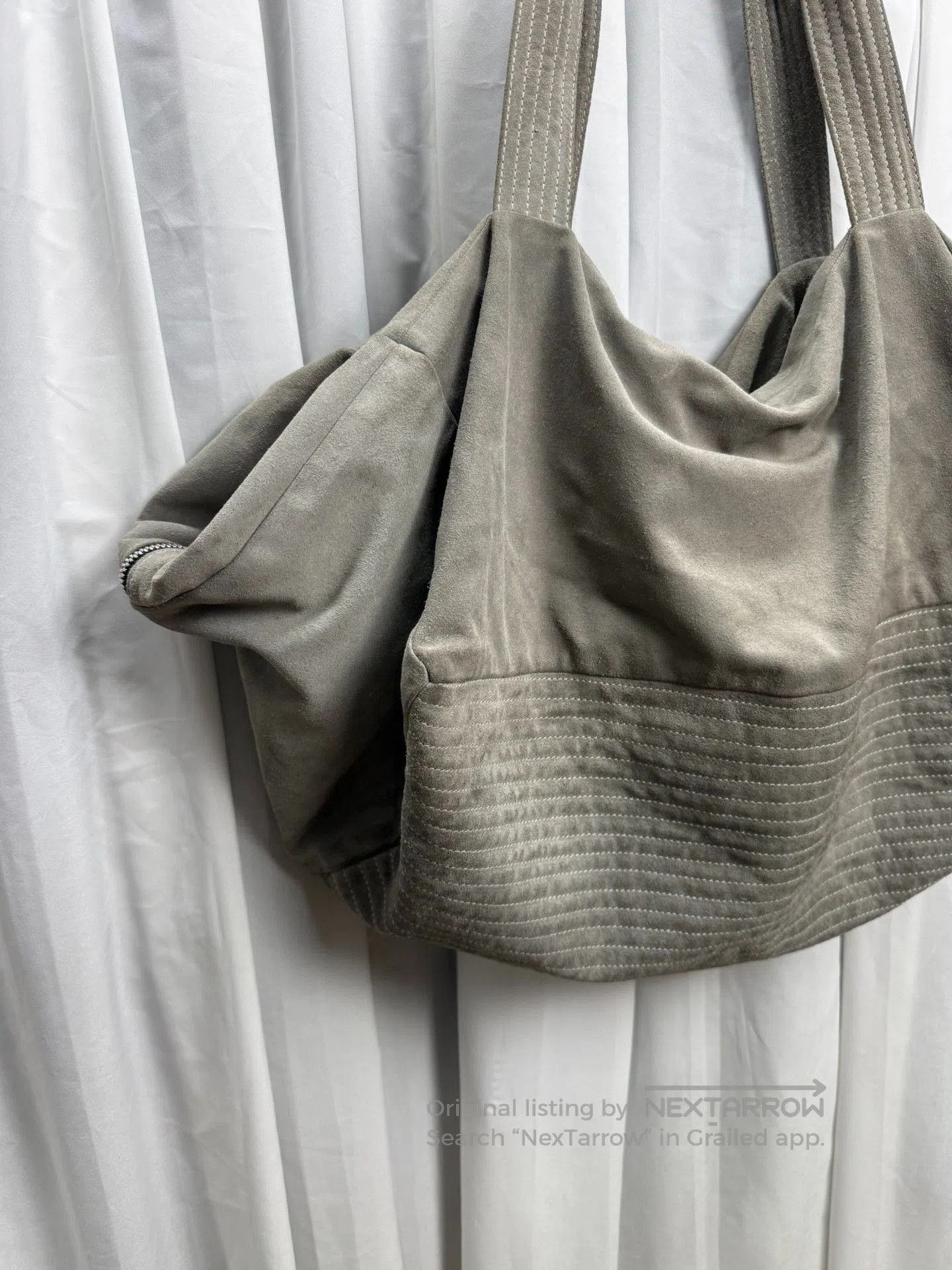 Ann Demeulemeester Ann Demeulemeester Oversized Suede Tote. Size ONE SIZE - 3 Thumbnail