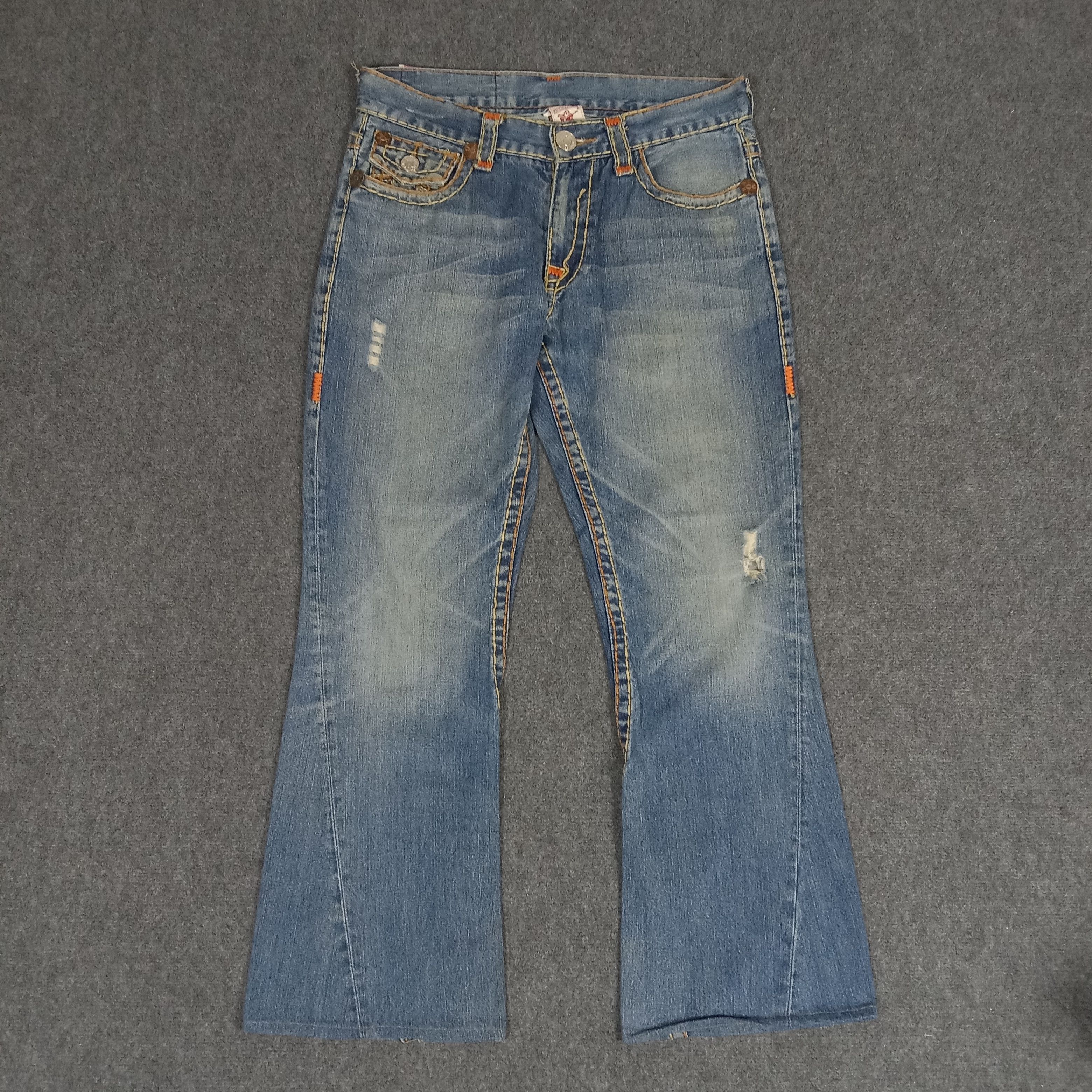 Other Japanese Style True Religion Bootcut Denim Jeans Size US 35 - 4 Thumbnail