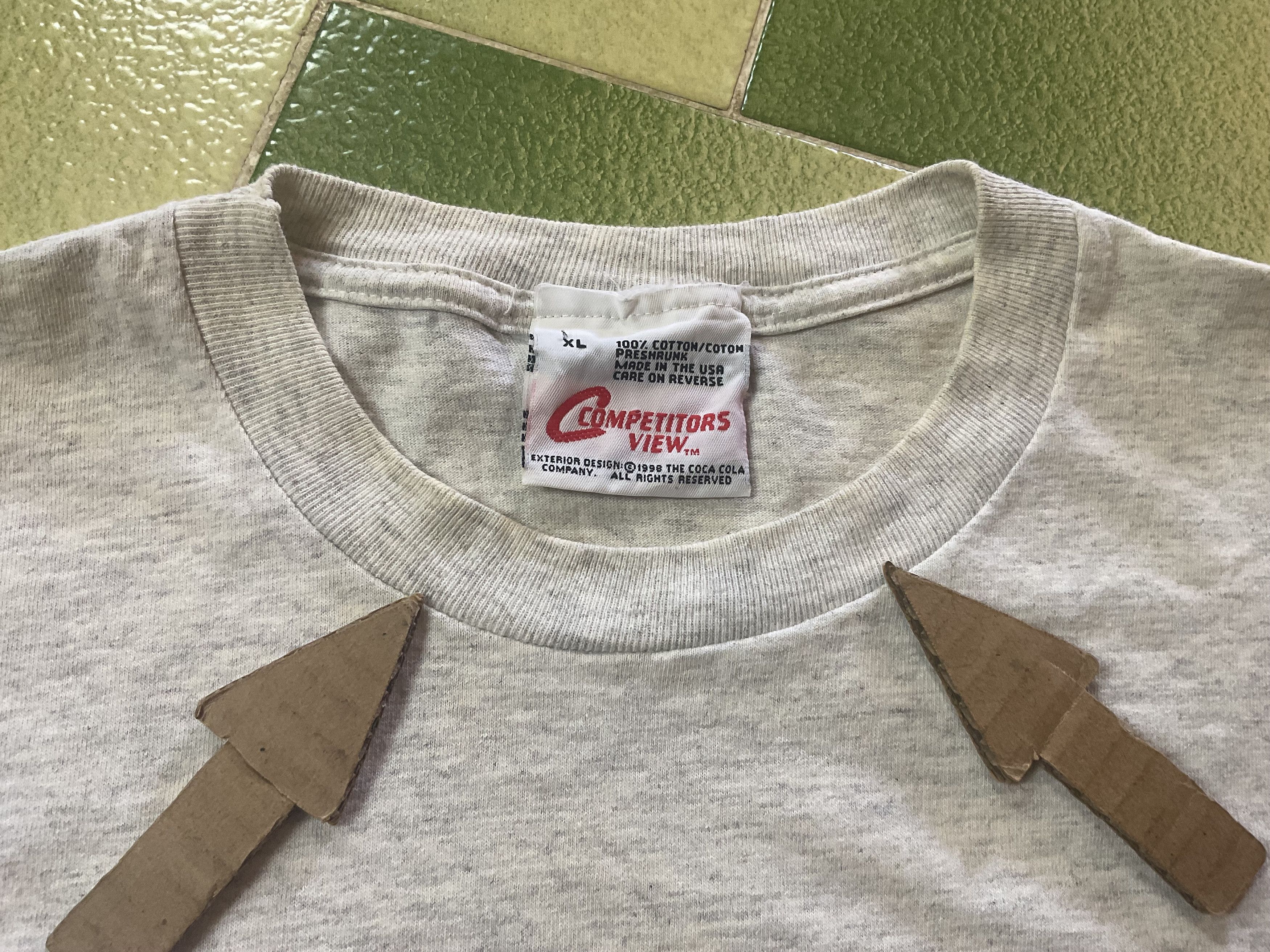 Coca Cola Vintage 1998 Coca Cola Dale Earnhardt Jr Nascar T-Shirt Size US XL / EU 56 / 4 - 6 Thumbnail