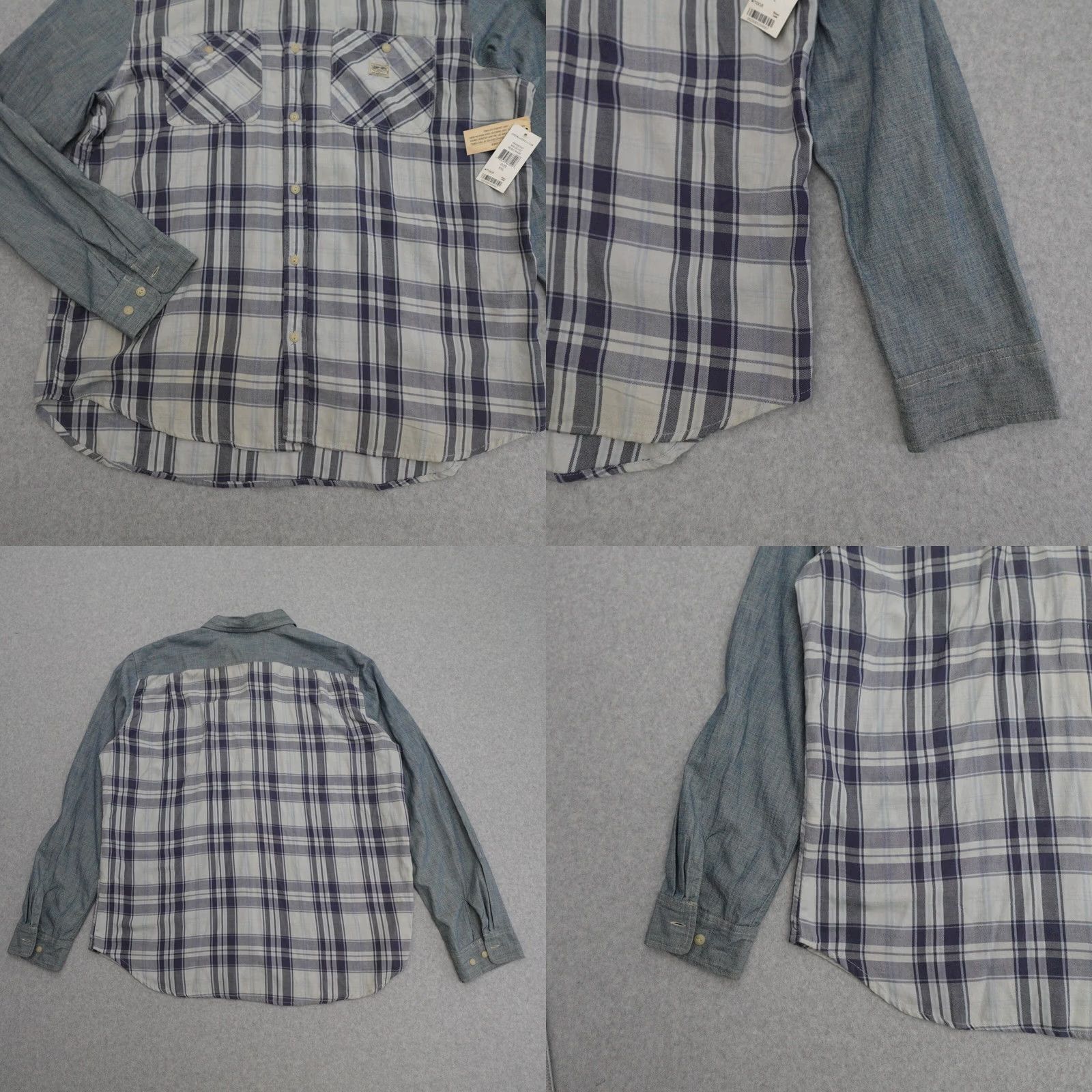 Ralph Lauren Ralph Lauren Denim & Supply Ralph Lauren Shirt Denim and Suppy Long Sleeve Button-Up 2XL Pockets Indigo Plaid Men Size US XXL / EU 58 / 5 - 8 Thumbnail