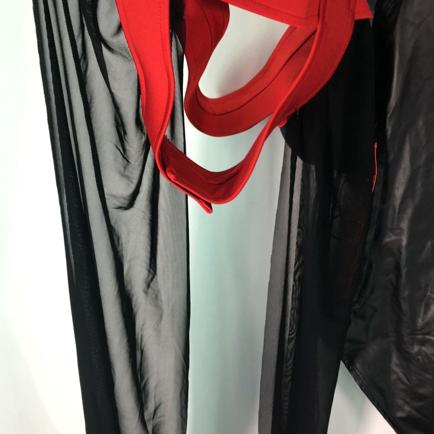 Vintage Forplay Adult Womens Halloween Witch Robe Complete Outfit Set Red Small Size ONE SIZE - 4 Thumbnail