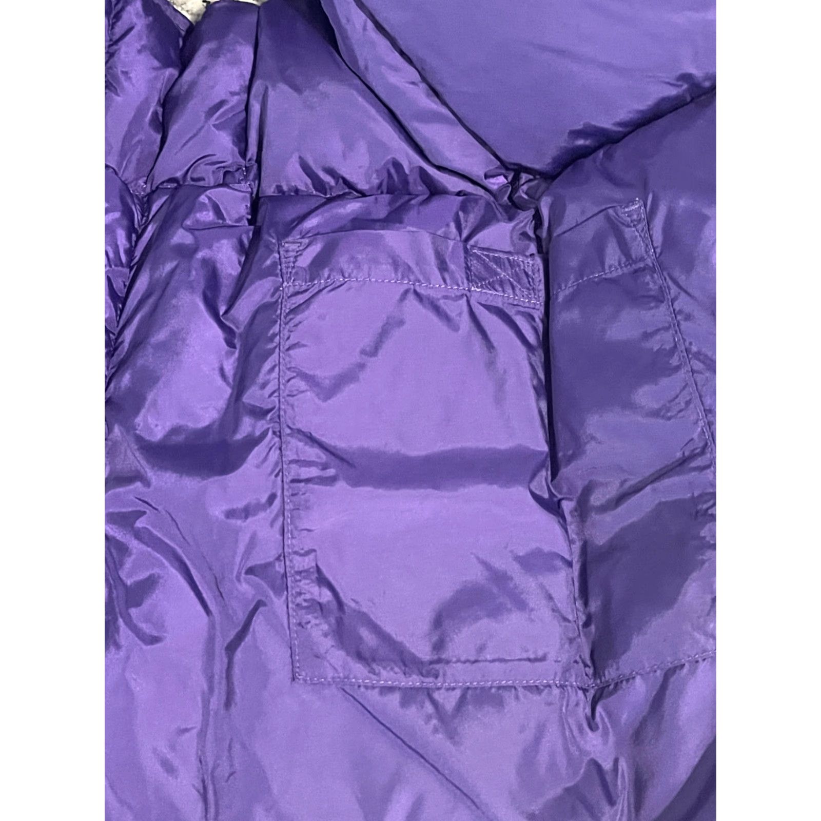 Vintage L.L. Bean Purple Goose Down Vest Puffer Vest Womens Large Size L Quilted Down Nylon Vest Womens Menstrual? Size L / US 10 / IT 46 - 5 Thumbnail
