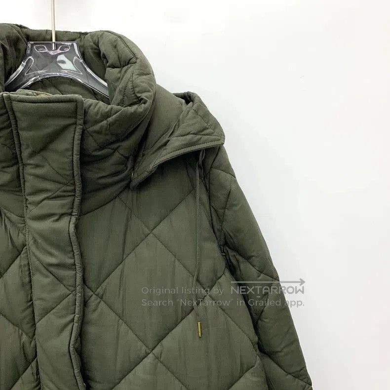 Burberry Burberry Quilted Green Cotton Coat. Size US S / EU 44-46 / 1 - 3 Thumbnail