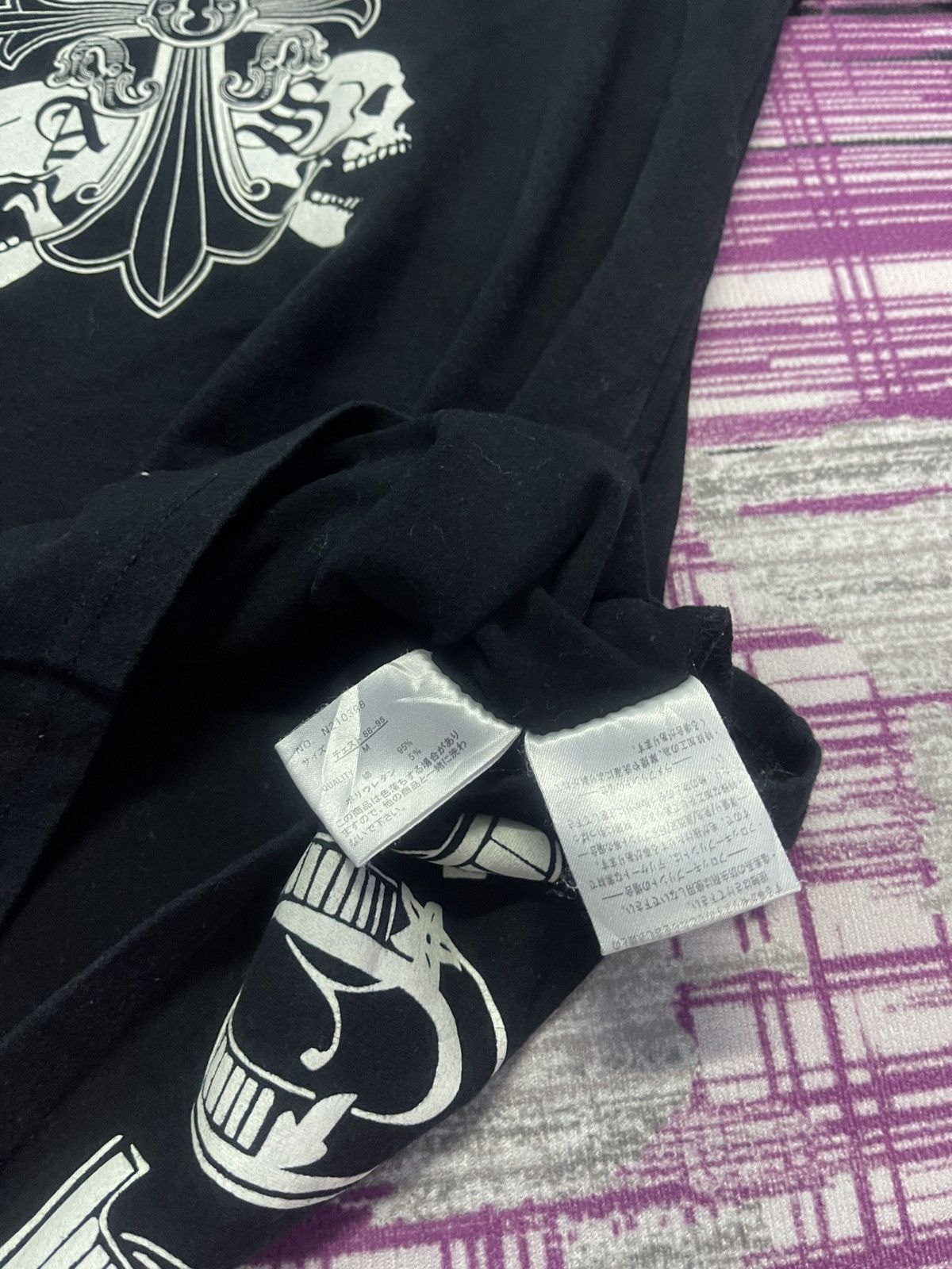 Japanese Brand × Vintage VINTAGE CLASH AHEAD SKULLS TEE VERY RARE Size US M / EU 48-50 / 2 - 8 Thumbnail