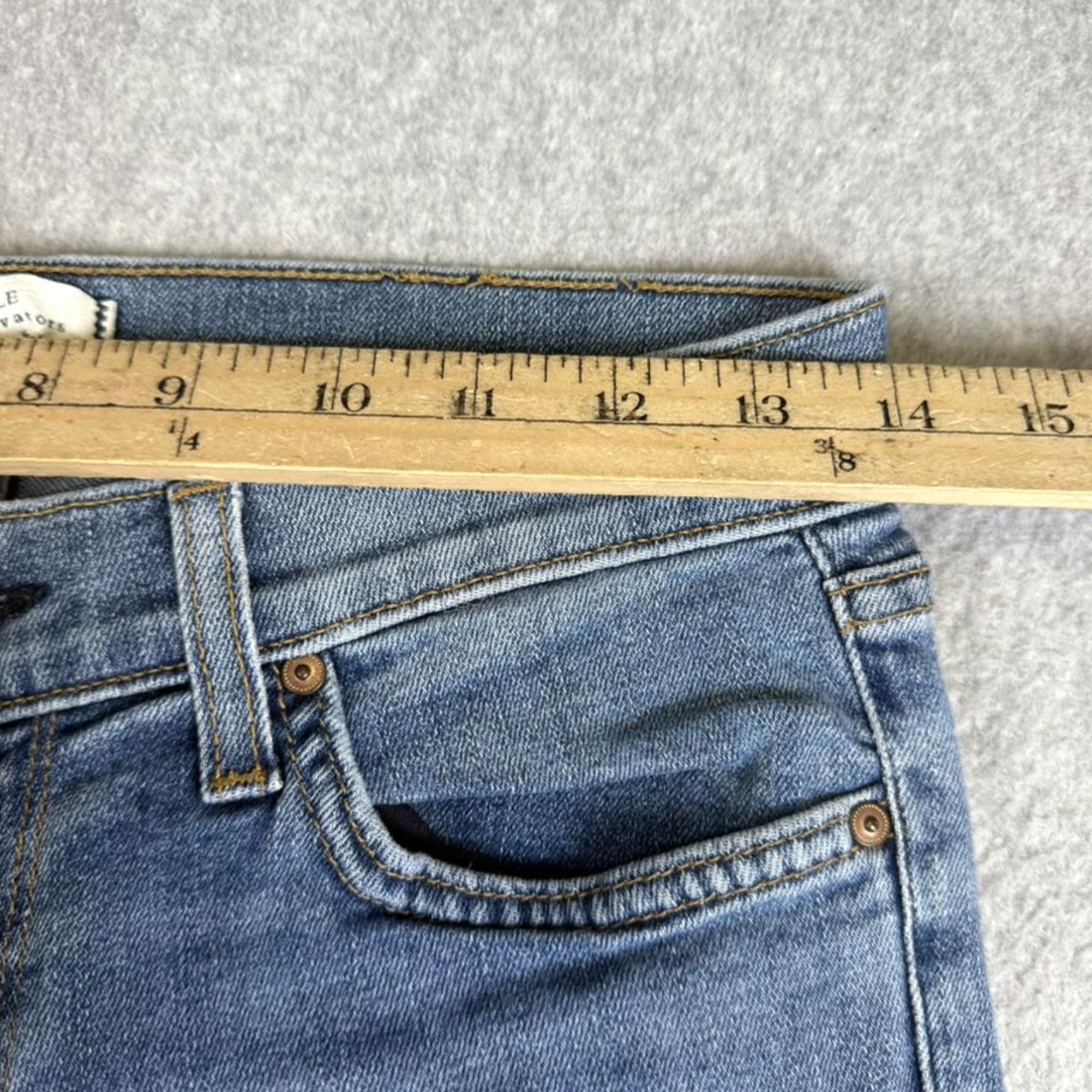 Vintage Principle Denim Jeans Light Wash Dreamer Ankle Length Women 28 Blue Regular Size MENS? Size 28" / US 6 / IT 42 - 4 Thumbnail