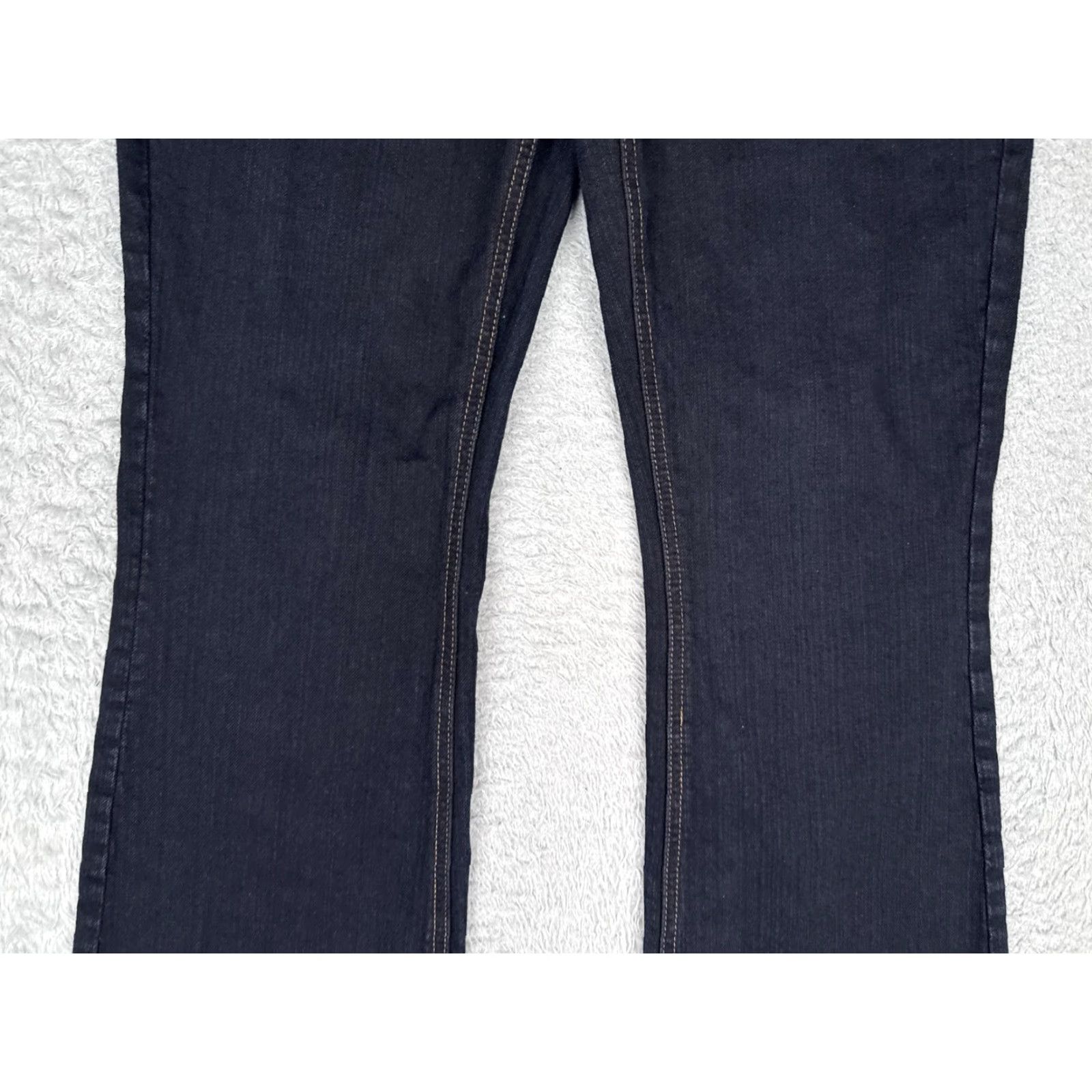 Vintage Chicos Jeans Womens 0 Dark Wash Bootcut Embellished Pockets Denim Size 25" / US 0 / IT 36 - 3 Thumbnail