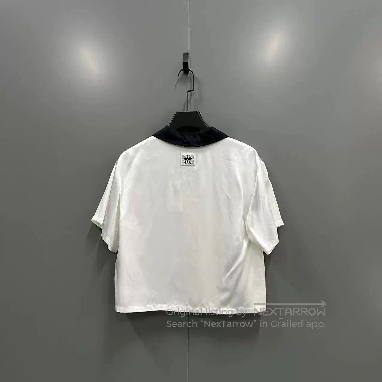 Dior Dior Silk Short-Sleeve Shirt. Size M / US 6-8 / IT 42-44 - 3 Thumbnail