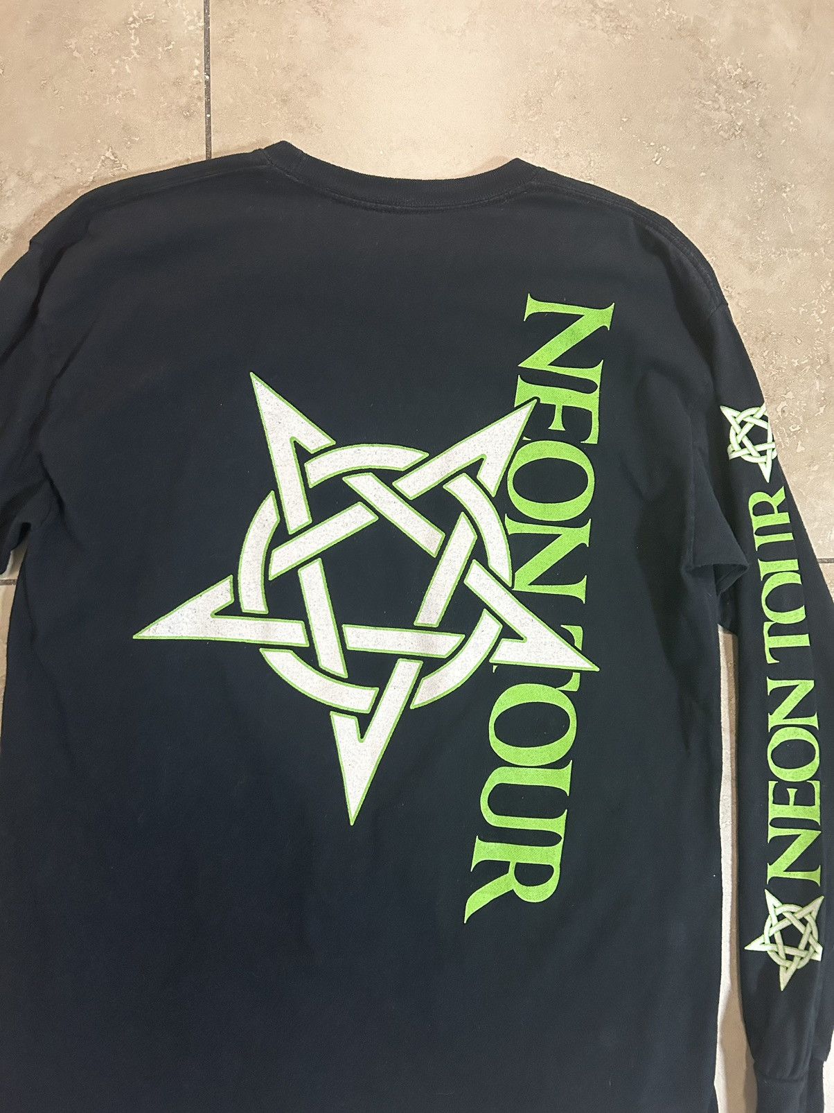 Playboi Carti Playboi Carti 2018 Neon tour long sleeve shirt | Grailed