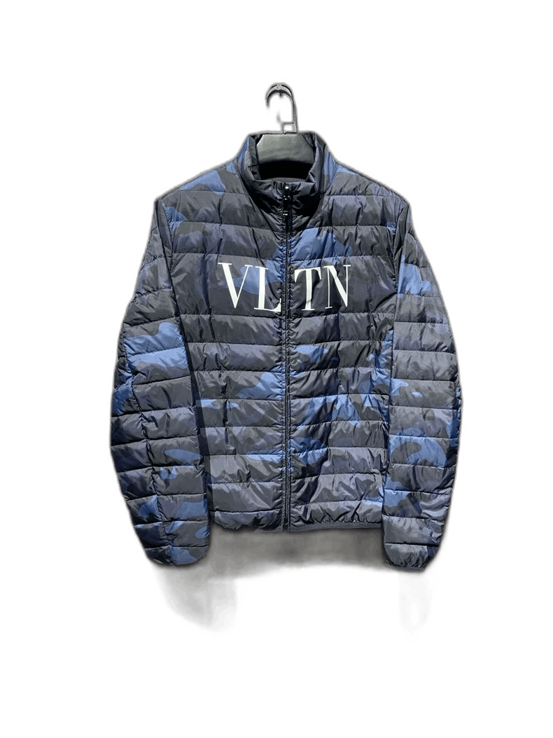 Valentino camouflage reversible down jacket