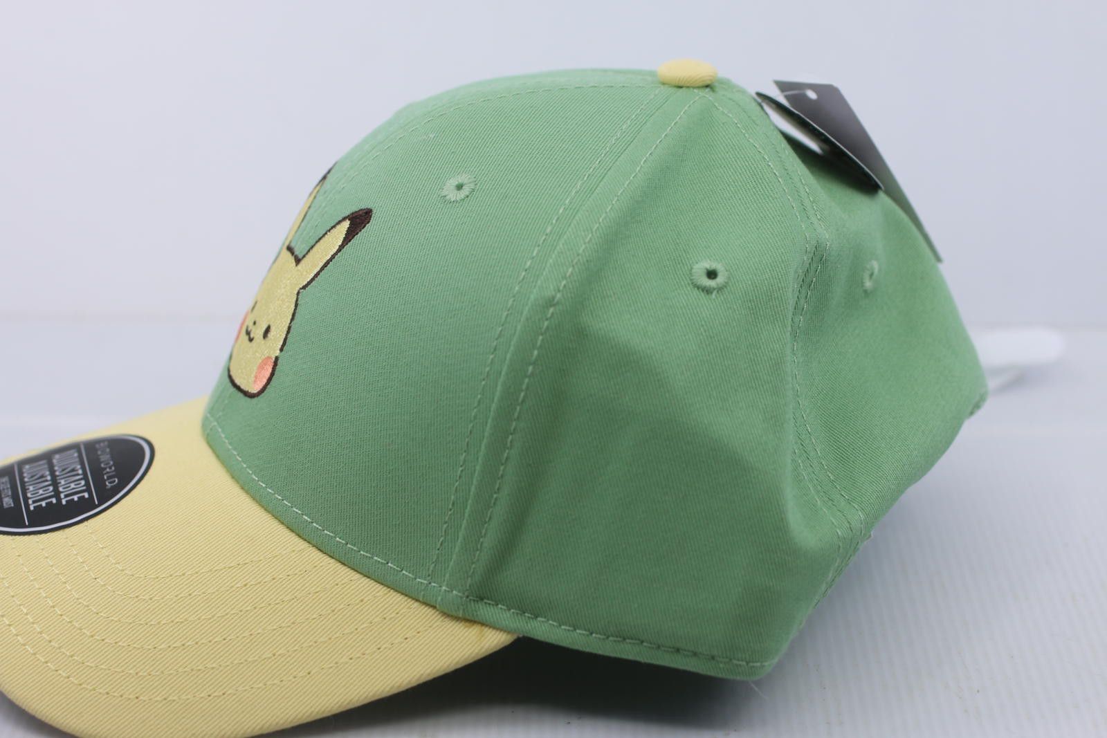 Other Pokémon Pikachu Electric Type Green Adjustable Hat BioWorld Size ONE SIZE - 4 Thumbnail