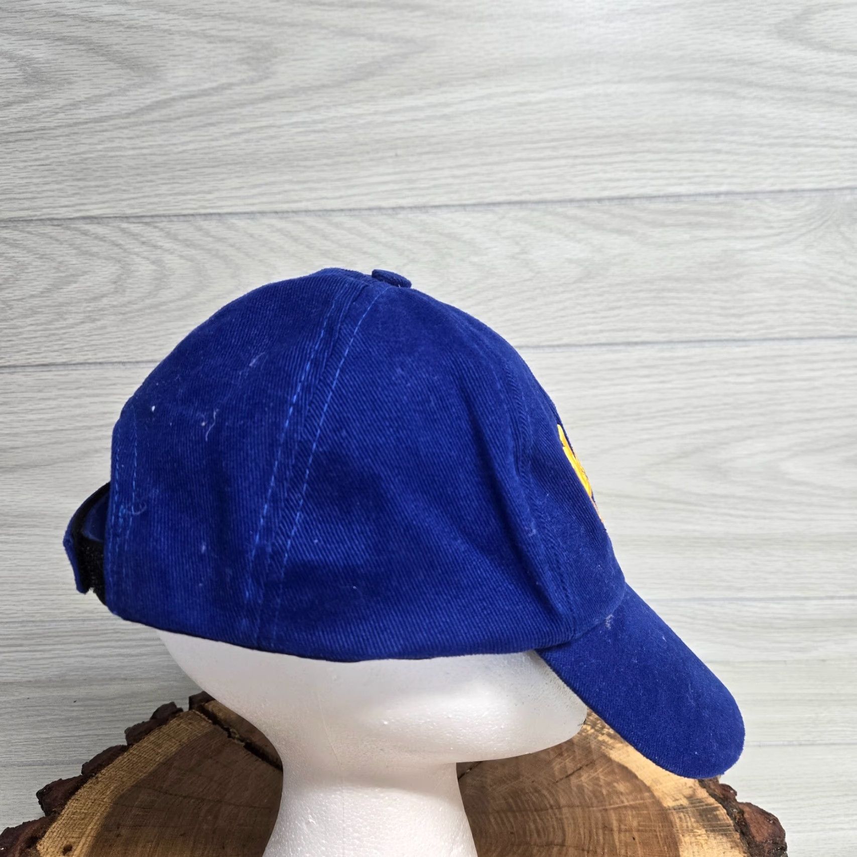 Vintage Vintage Brazil Flag Logo Adjustable Baseball Cap Hat Men Blue Soccer Summer 90s Size ONE SIZE - 2 Thumbnail