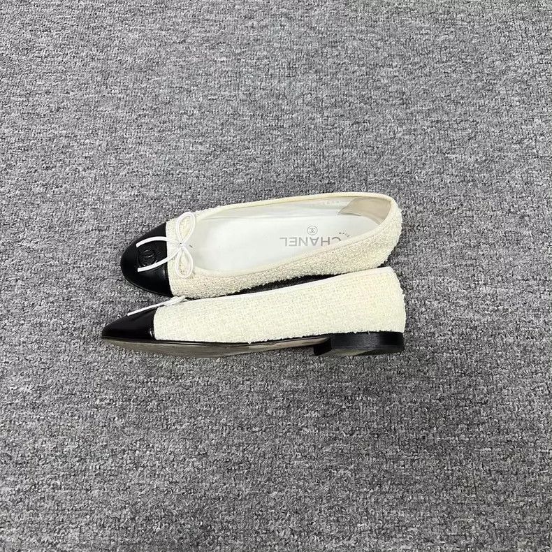 Chanel Chanel Ballet Flats with Bow Design -2505 Size US 6 / IT 36 - 2 Thumbnail