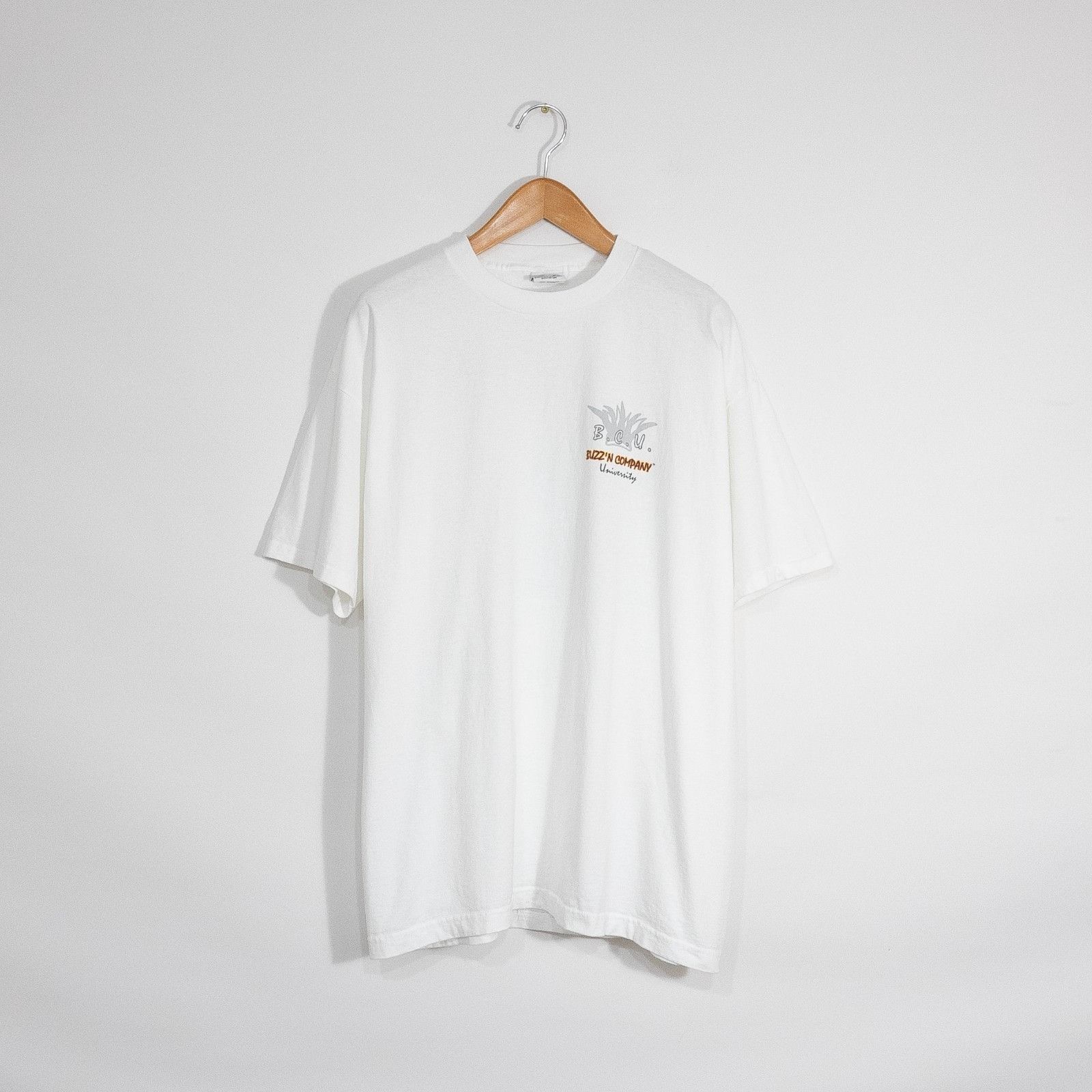 Vintage Vintage 90s Buzz'n Company Funny Drinking T Shirt 2XL Size US XXL / EU 58 / 5 - 4 Thumbnail
