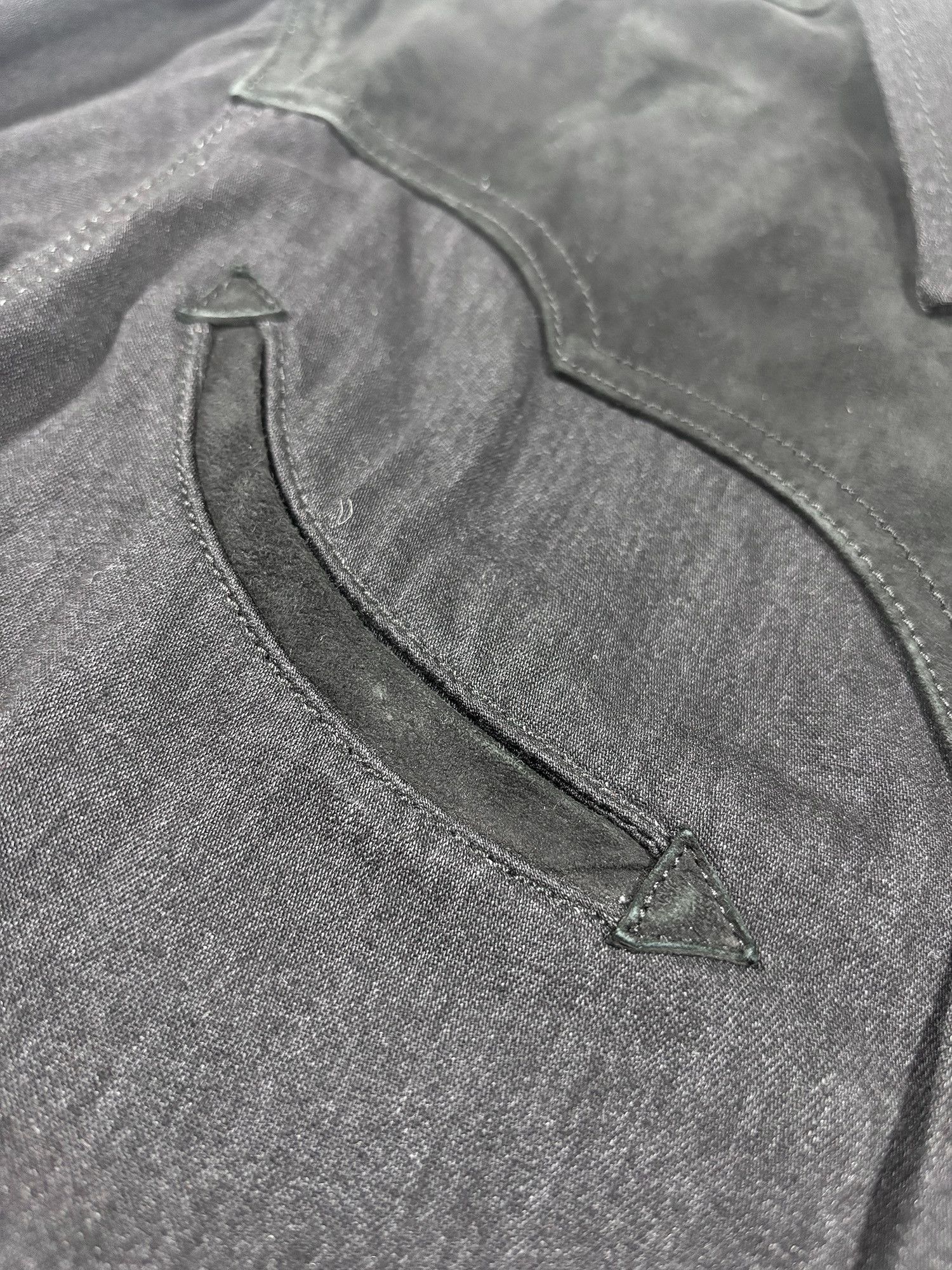 Saint Laurent Paris Western Shirt Lamb Suede Trim Size S Size US S / EU 44-46 / 1 - 5 Thumbnail