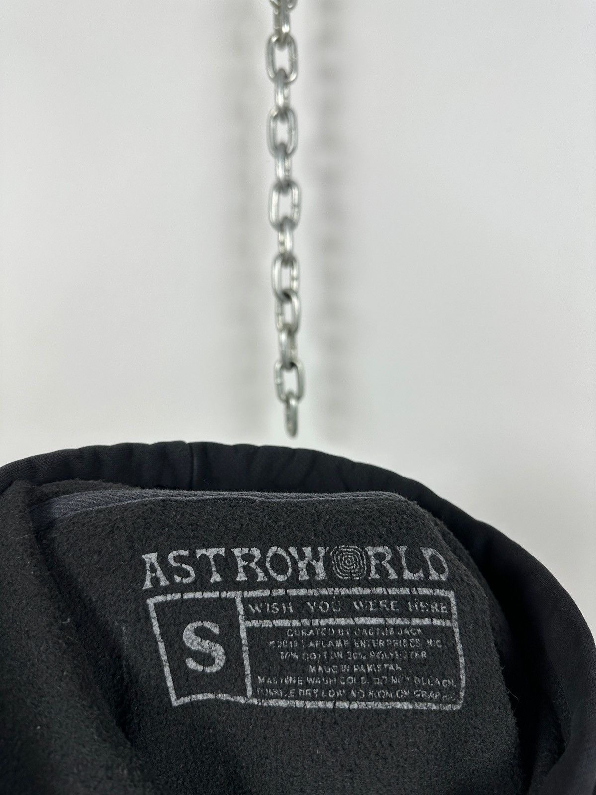 Travis Scott 2018 Travis Scott Astroworld Black Hoodie Size US S / EU 44-46 / 1 - 18 Thumbnail