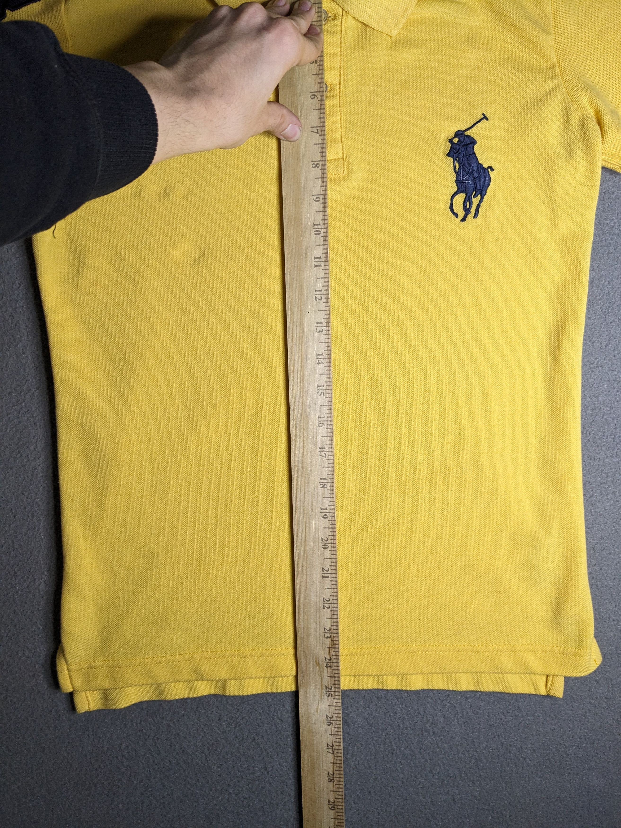 Ralph Lauren VTG Ralph Lauren Big Pony Polo Shirt Womans Large Pique Y2K Size L / US 10 / IT 46 - 10 Thumbnail