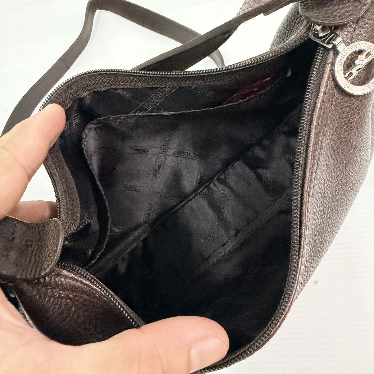 Longchamp Longchamp Leather Small Shoulder Slingbag Size ONE SIZE - 9 Thumbnail