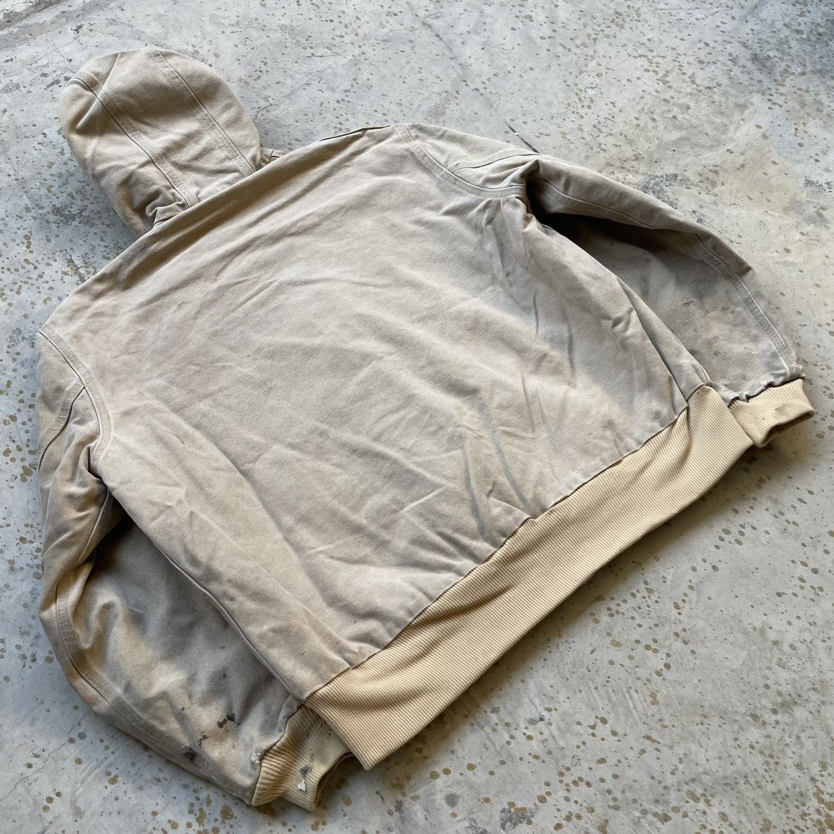 Carhartt × Vintage Vintage brown Carhartt active duck hooded jacket Size US L / EU 52-54 / 3 - 3 Thumbnail