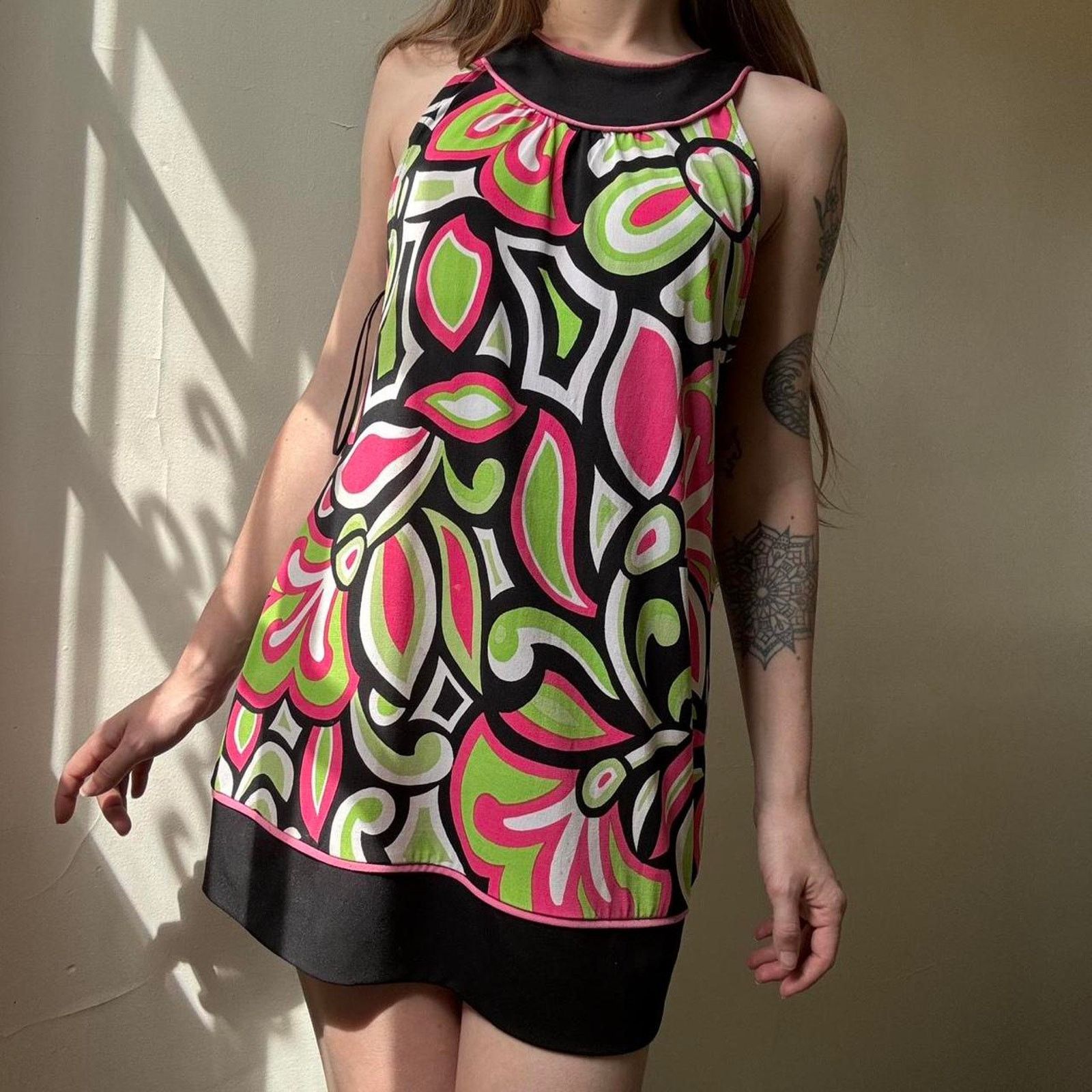 Vintage Y2K INC International Concepts Mod Patterned Tunic Small Size S / US 4 / IT 40 - 3 Thumbnail