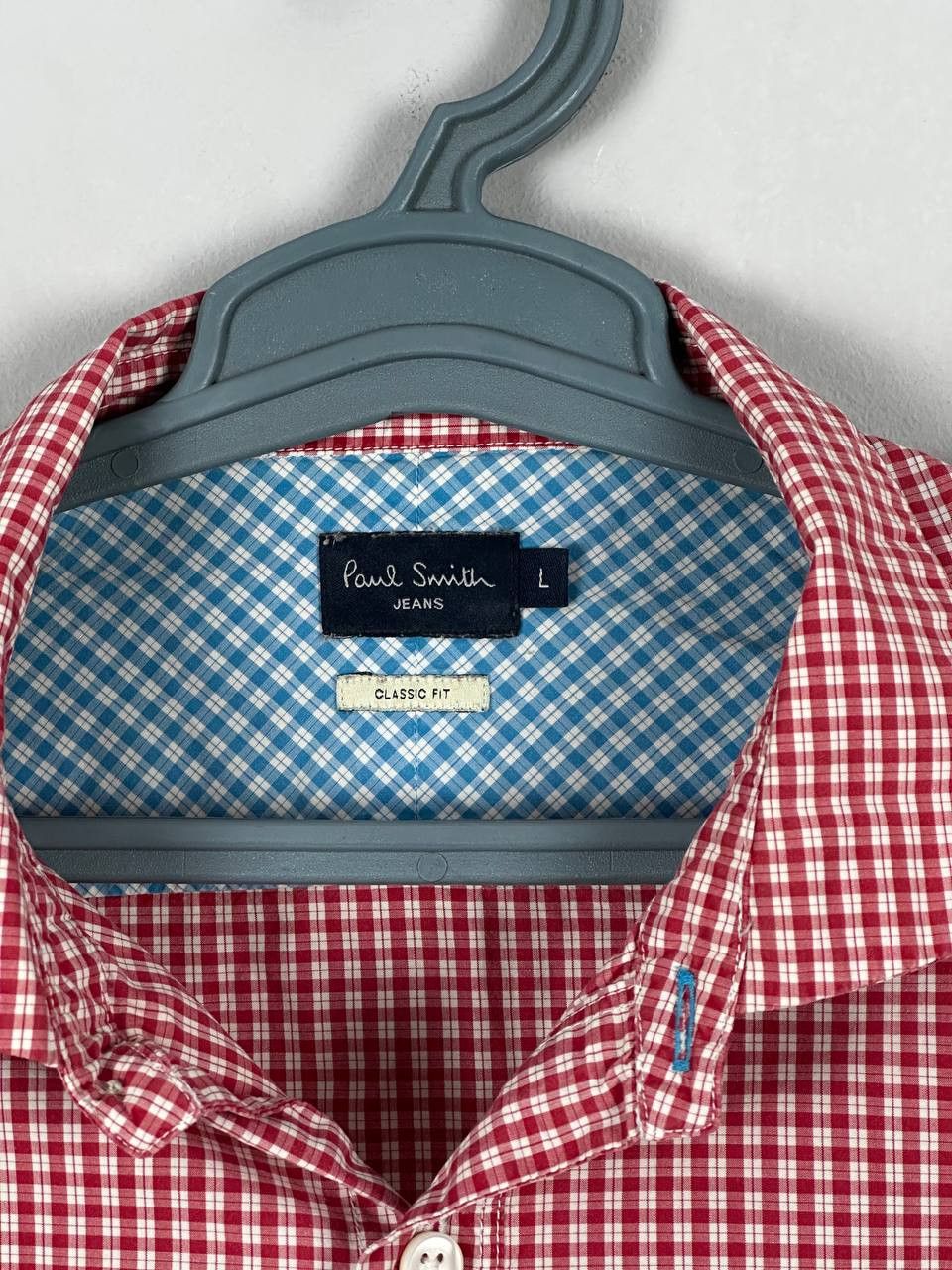Paul Smith Paul Smith Vintage Check Plaid Short Sleeve Shirt Size US L / EU 52-54 / 3 - 5 Thumbnail
