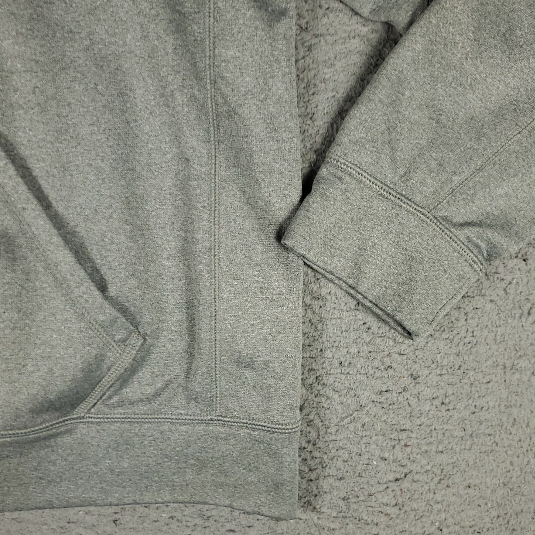 Nike Nike Mens Hoodie Sweatshirt Pullover Therma Fit Mock Neck Gray Size Large Sweatshirt Hoodie Size US L / EU 52-54 / 3 - 5 Thumbnail