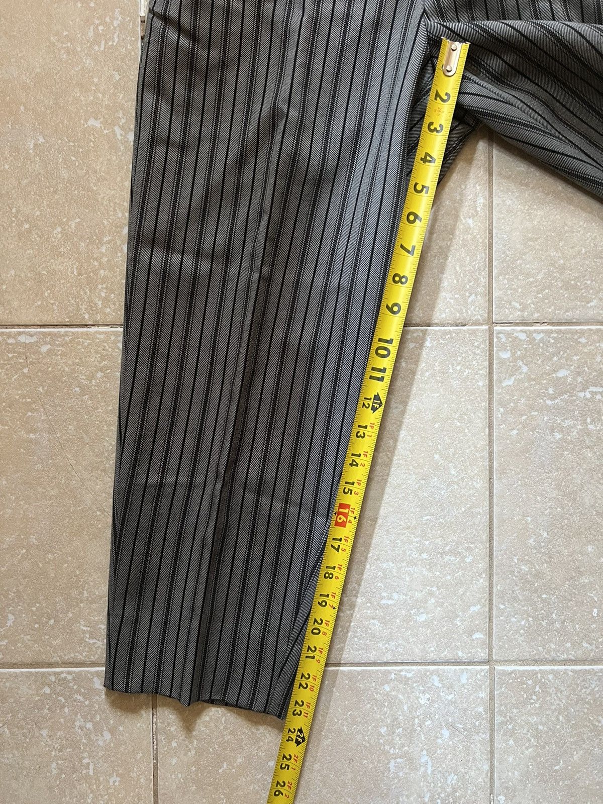 Comme des Garcons Homme Plus AW12 Comme des Garcons Homme Plus Striped Pants Size US 29 - 7 Thumbnail