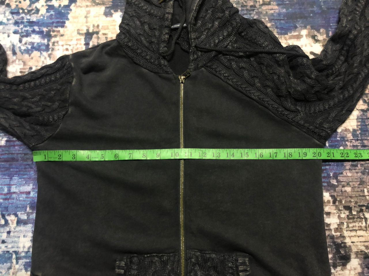 If Six Was Nine Japanese Heart Real Master Cable Knit Hoodie Zipper Rare Size US M / EU 48-50 / 2 - 16 Thumbnail