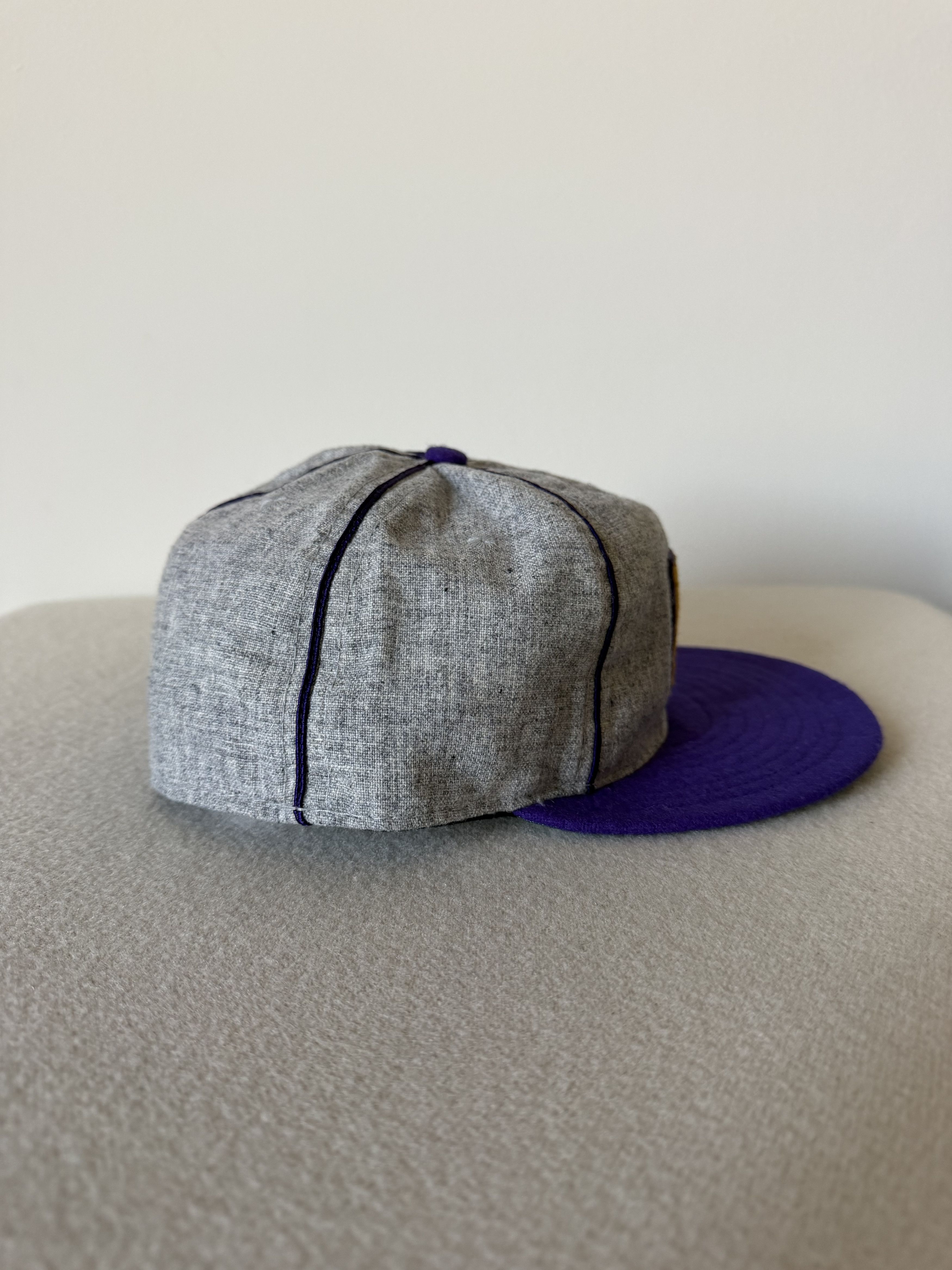 Ebbets Field Flannels 7 1/2 Ebbets University of Washington 1938 Vintage Hat Size ONE SIZE - 3 Thumbnail