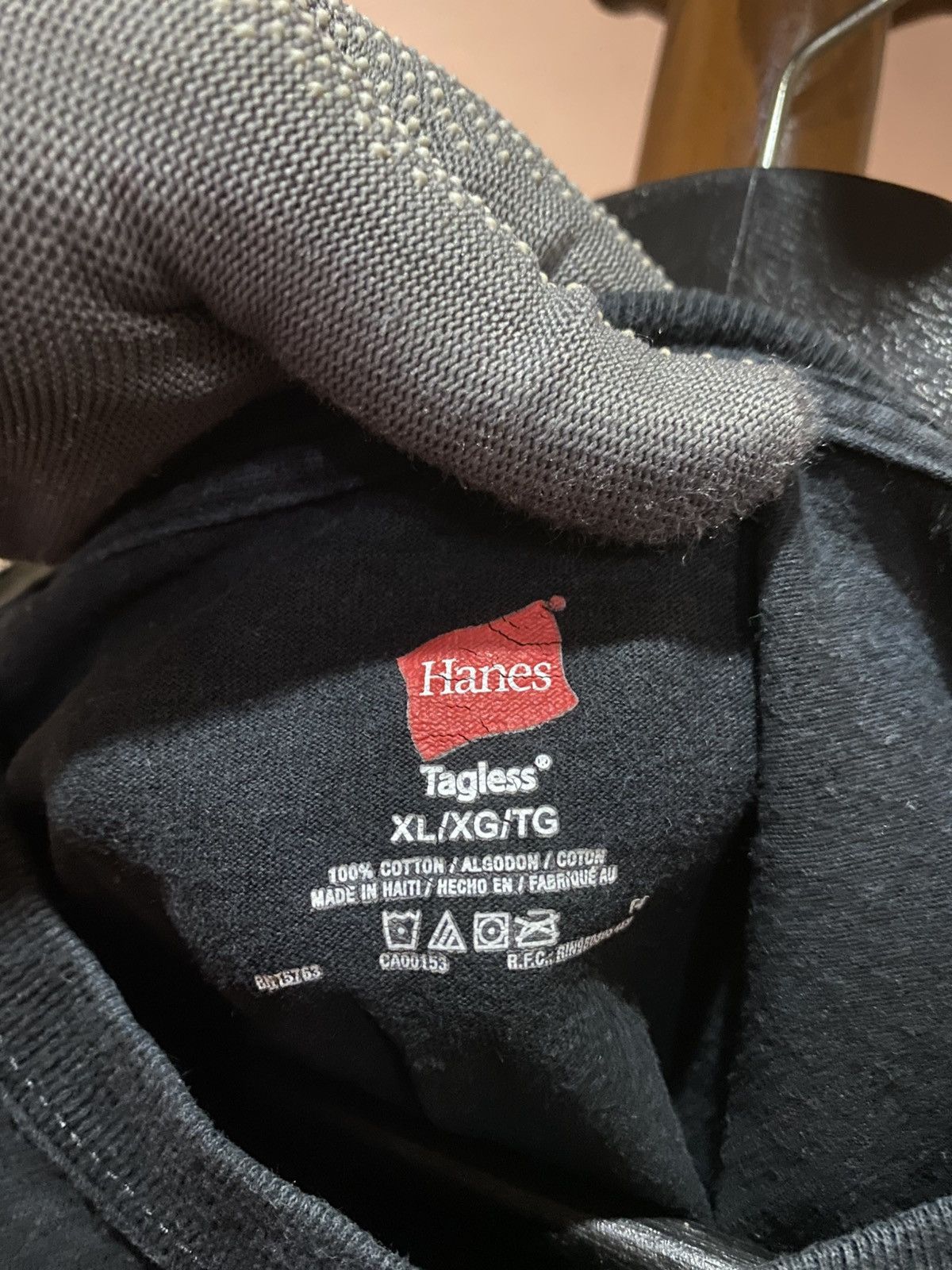 Vintage Vintage Hanes Black Bruce Lee Inspired Kung Fu Graphic Tee Size US XL / EU 56 / 4 - 6 Thumbnail