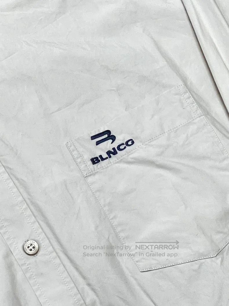Balenciaga Balenciaga Double Hook Embroidered Shirt. Size US XXS / EU 40 - 2 Thumbnail