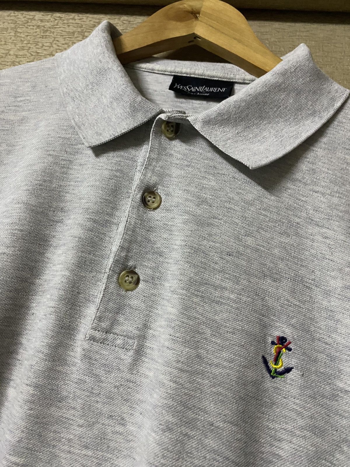 Yves Saint Laurent YvesSaintLaurent Pour Homme Multi Color Logo Polos Tee Size US L / EU 52-54 / 3 - 5 Thumbnail
