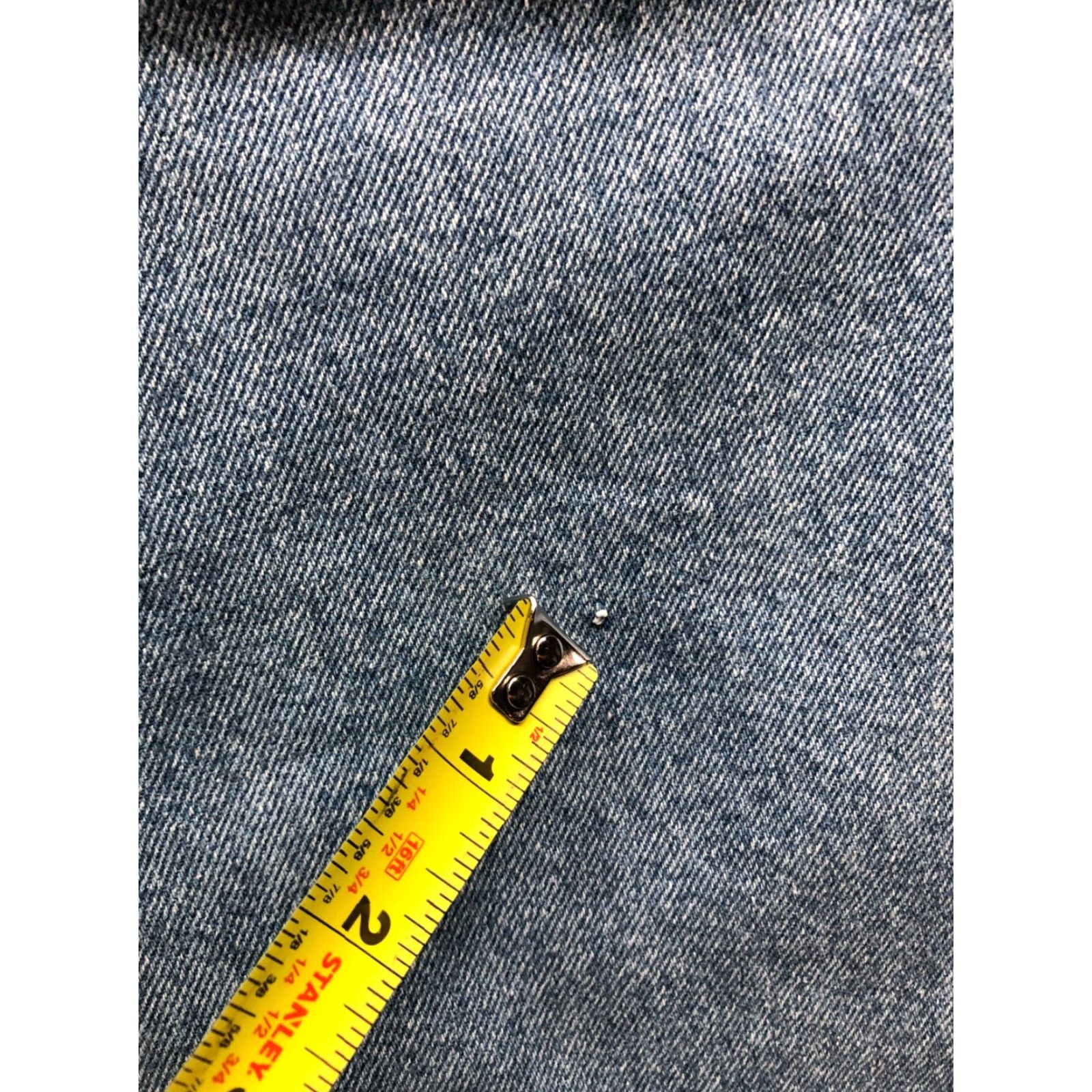 Denime Kuantas Jeans Size 38x32 Mens Mid Rise Straight Leg Light Wash Blue Denim Size US 38 / EU 54 - 6 Thumbnail