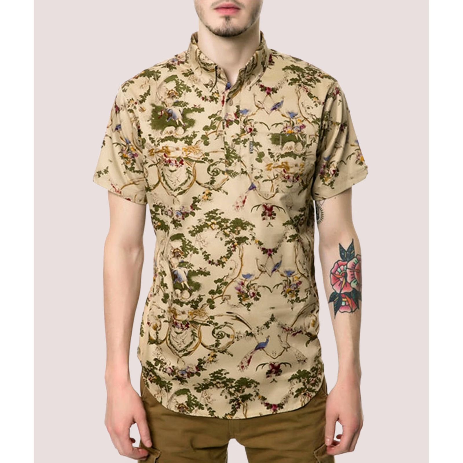 X-LARGE VINTAGE Staple Mens The Marion Button Up Shirt, khaki, XX-Large Size US XXL / EU 58 / 5 - 1 Preview