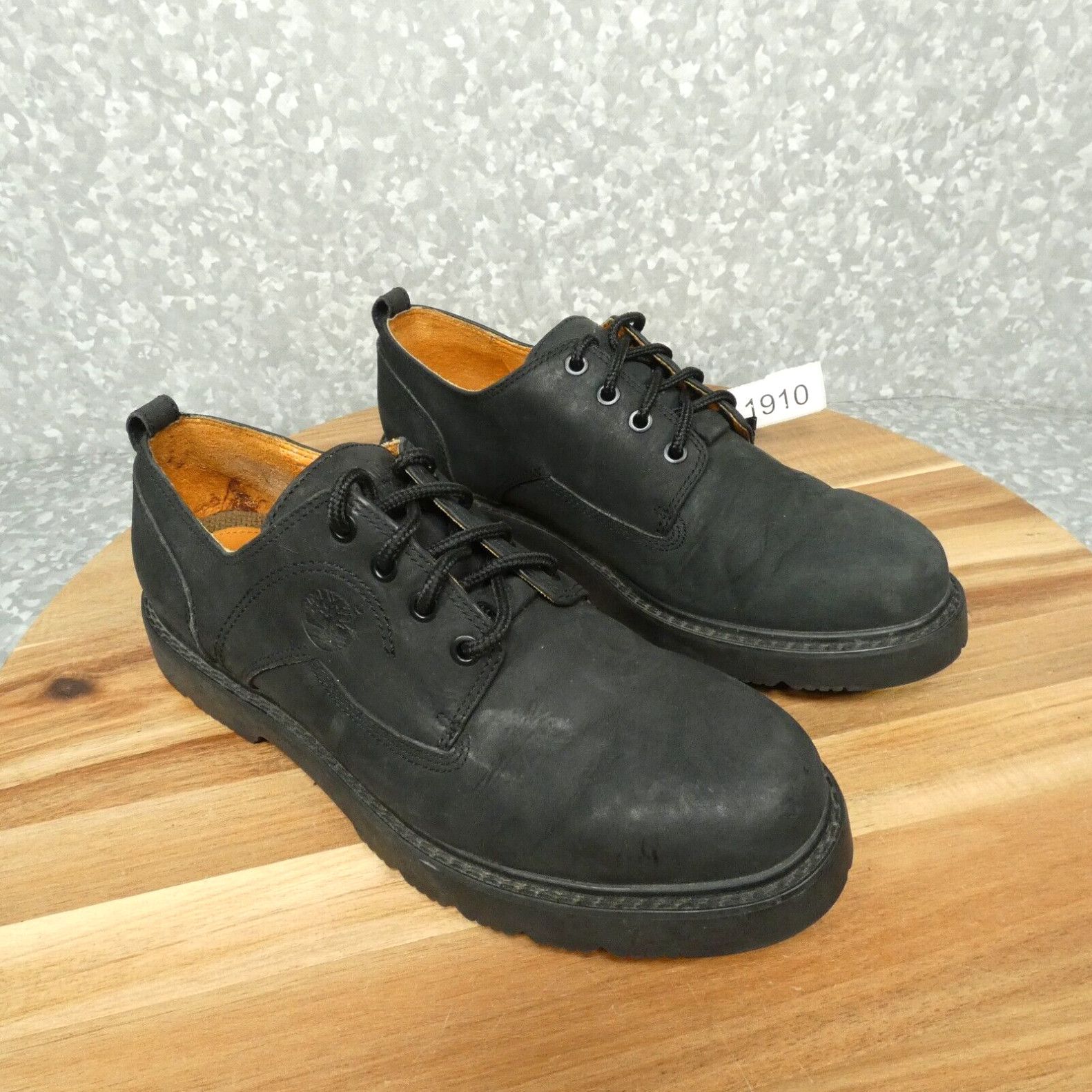 Timberland Timberland Oxford Shoe Men 10.5M Black Nubuck 