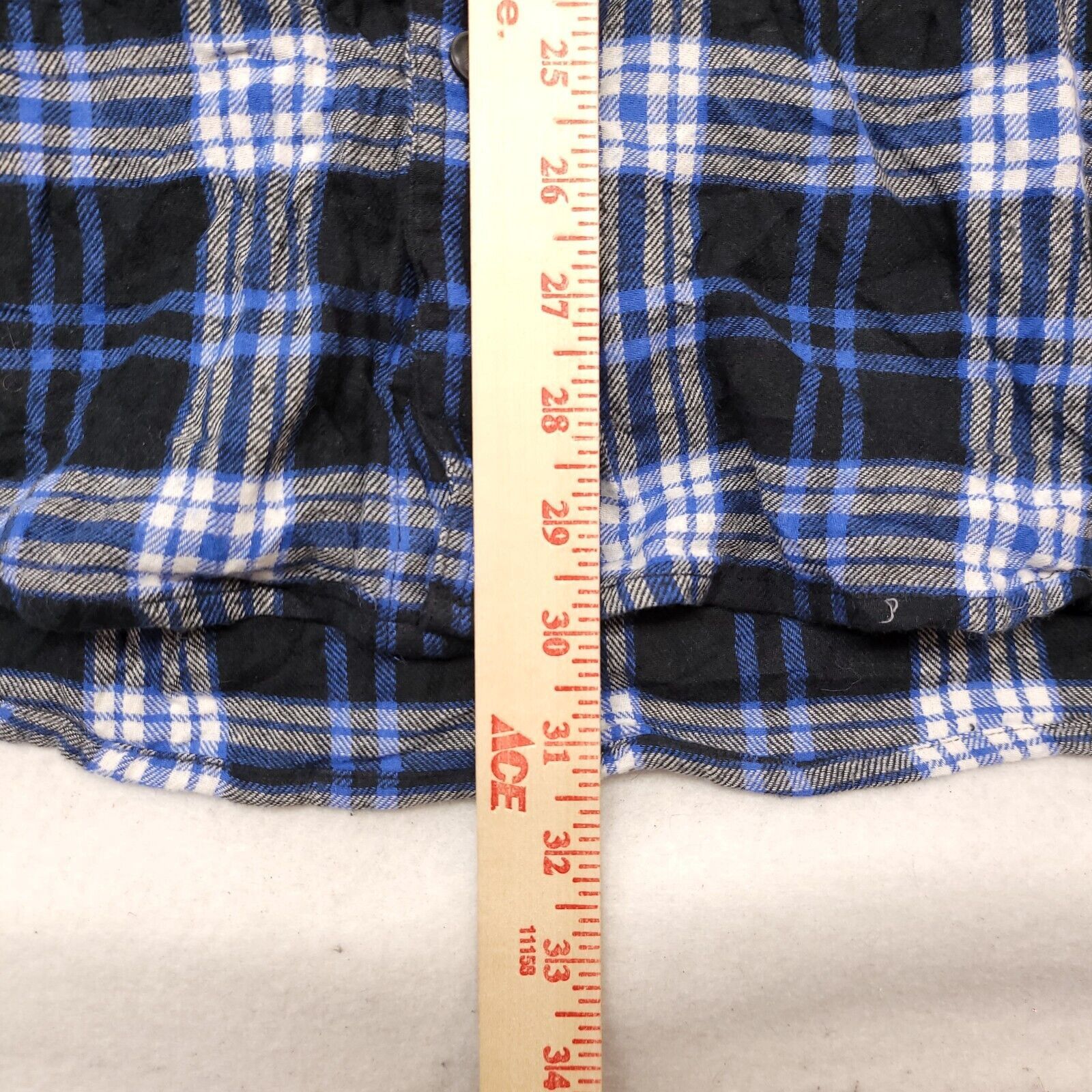 Sonoma Sonoma Tartan Flannel Button Up Shirt Men Size XL Blue Black Size US XL / EU 56 / 4 - 8 Thumbnail