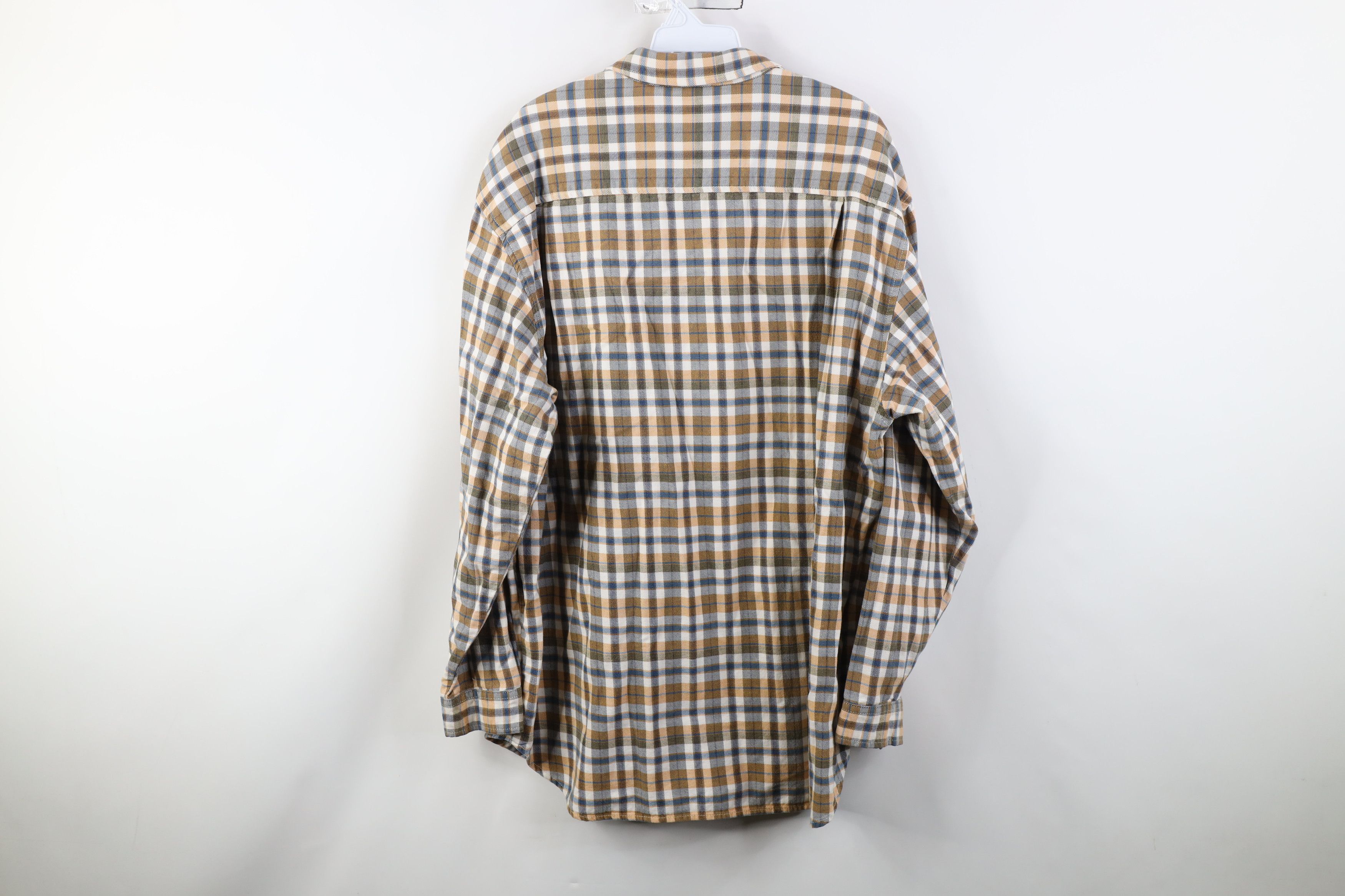 Guess Vintage 90s Guess Heavyweight Flannel Button Shirt Plaid USA Size US XL / EU 56 / 4 - 11 Thumbnail