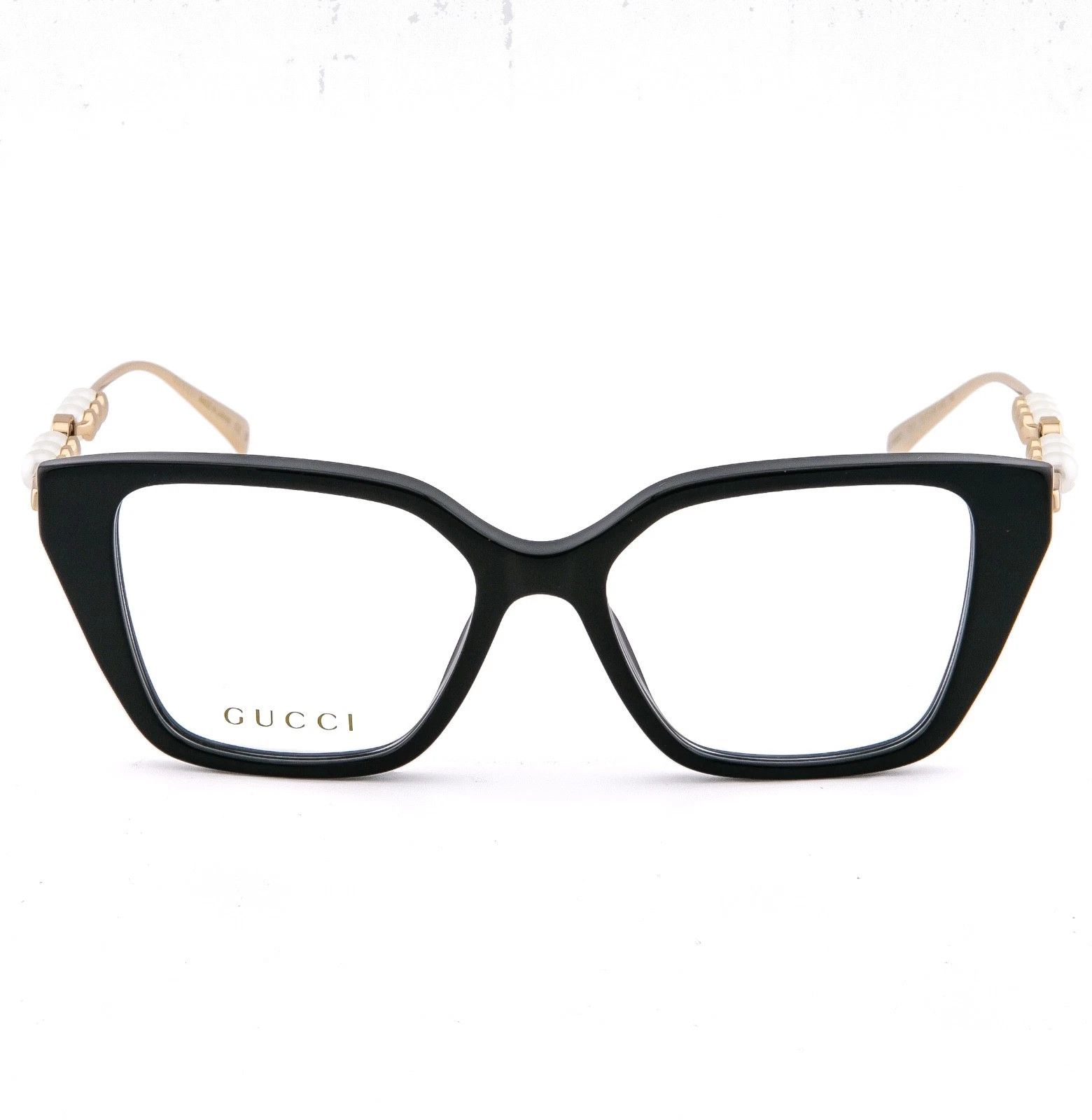 Gucci GUCCI GG1969O 1969 Gold Black Pearl Metal Eyeglasses 001 Size ONE SIZE - 2 Thumbnail