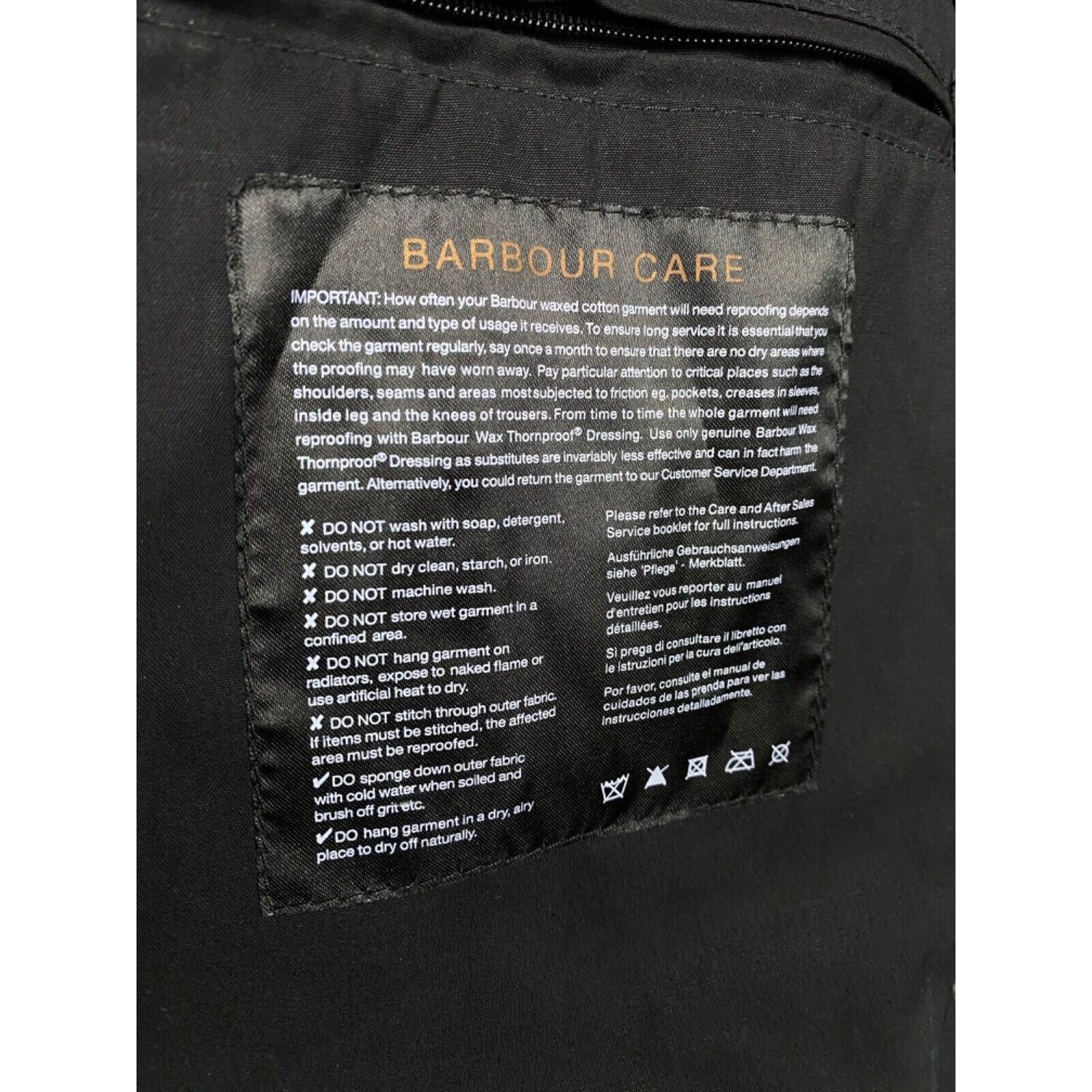 Barbour Barbour Enfield International Men's Green Waxed Jacket Size Size US M / EU 48-50 / 2 - 13 Thumbnail