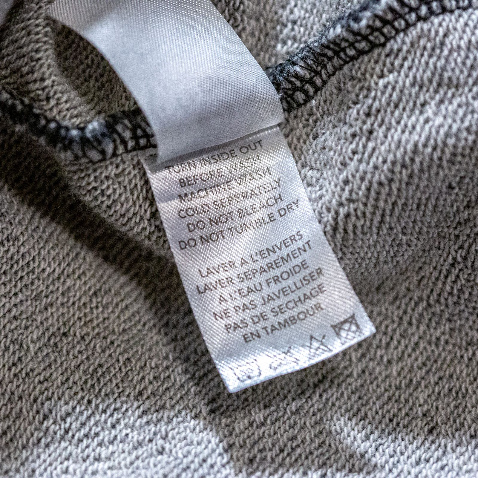 Other “Storms never last” Skeleton hoodie (black/gray) Size US XL / EU 56 / 4 - 12 Thumbnail
