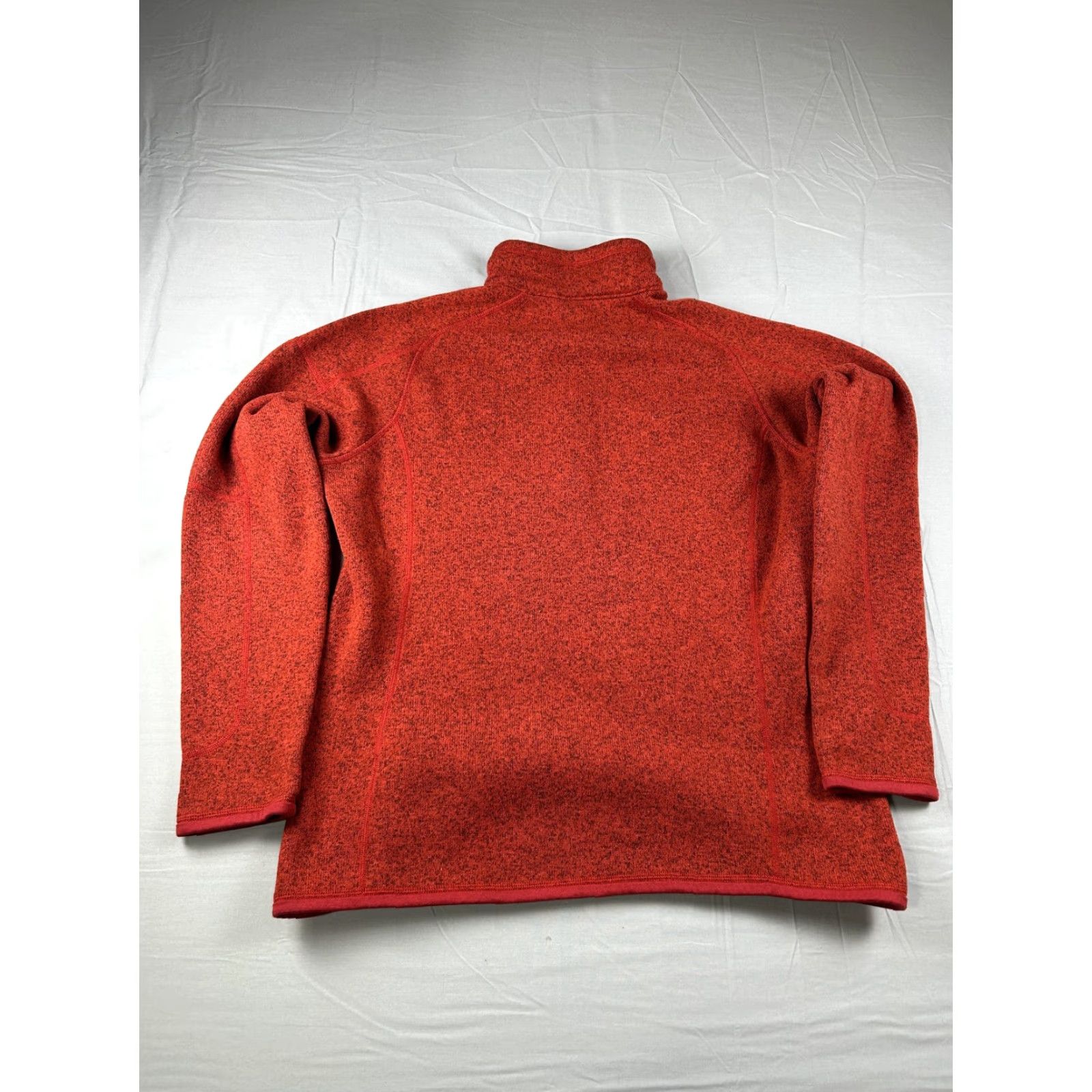 Patagonia Patagonia Better Sweater Womens XL Red 1/4 Zip Fleece Pullover Jacket Heathered Size XL / US 12-14 / IT 48-50 - 2 Thumbnail
