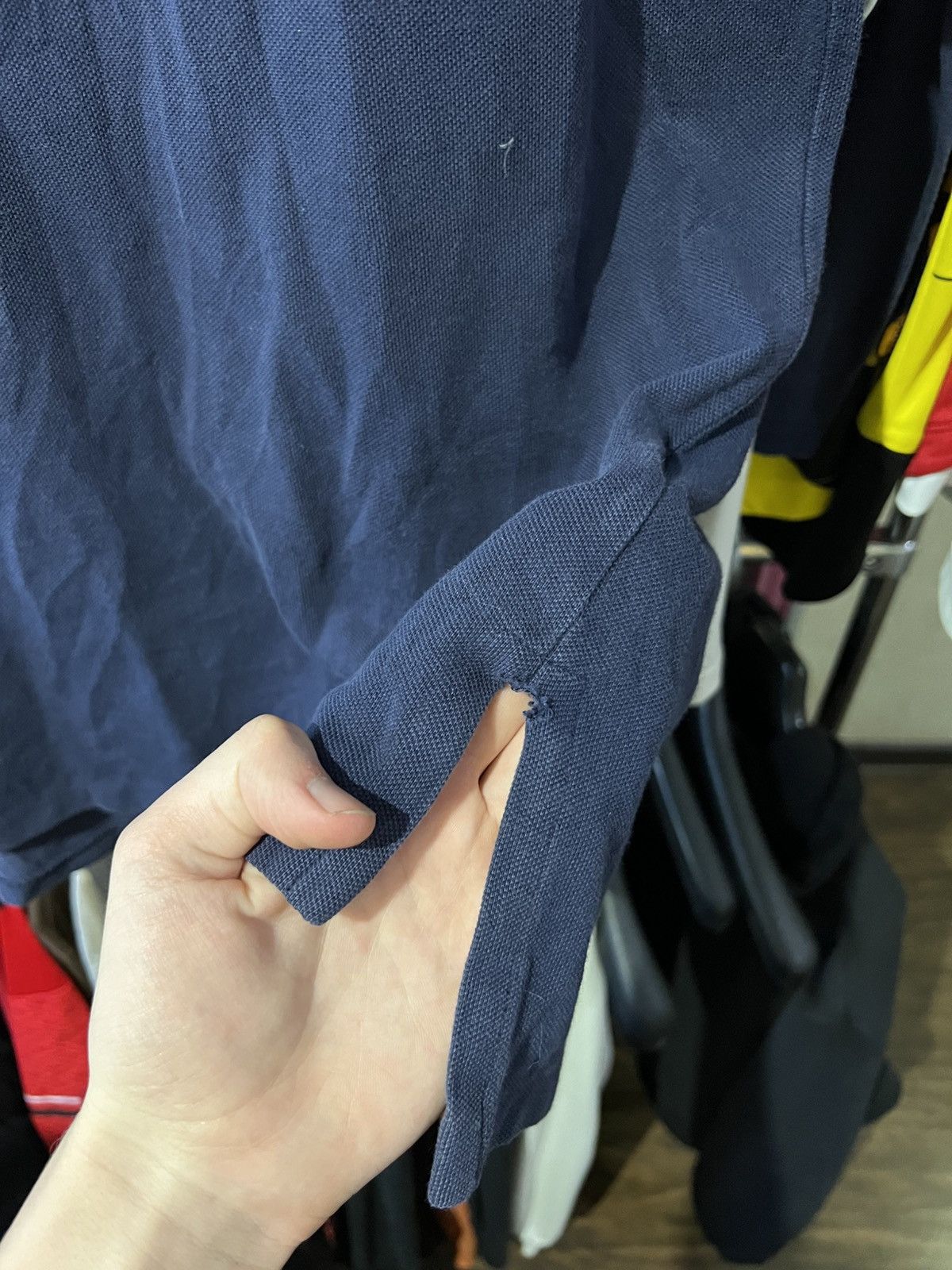 Vintage VINTAGE POLO RALPH LAUREN SMALL LOGO BLUE POLO T SHIRT SZ L Size US L / EU 52-54 / 3 - 5 Thumbnail