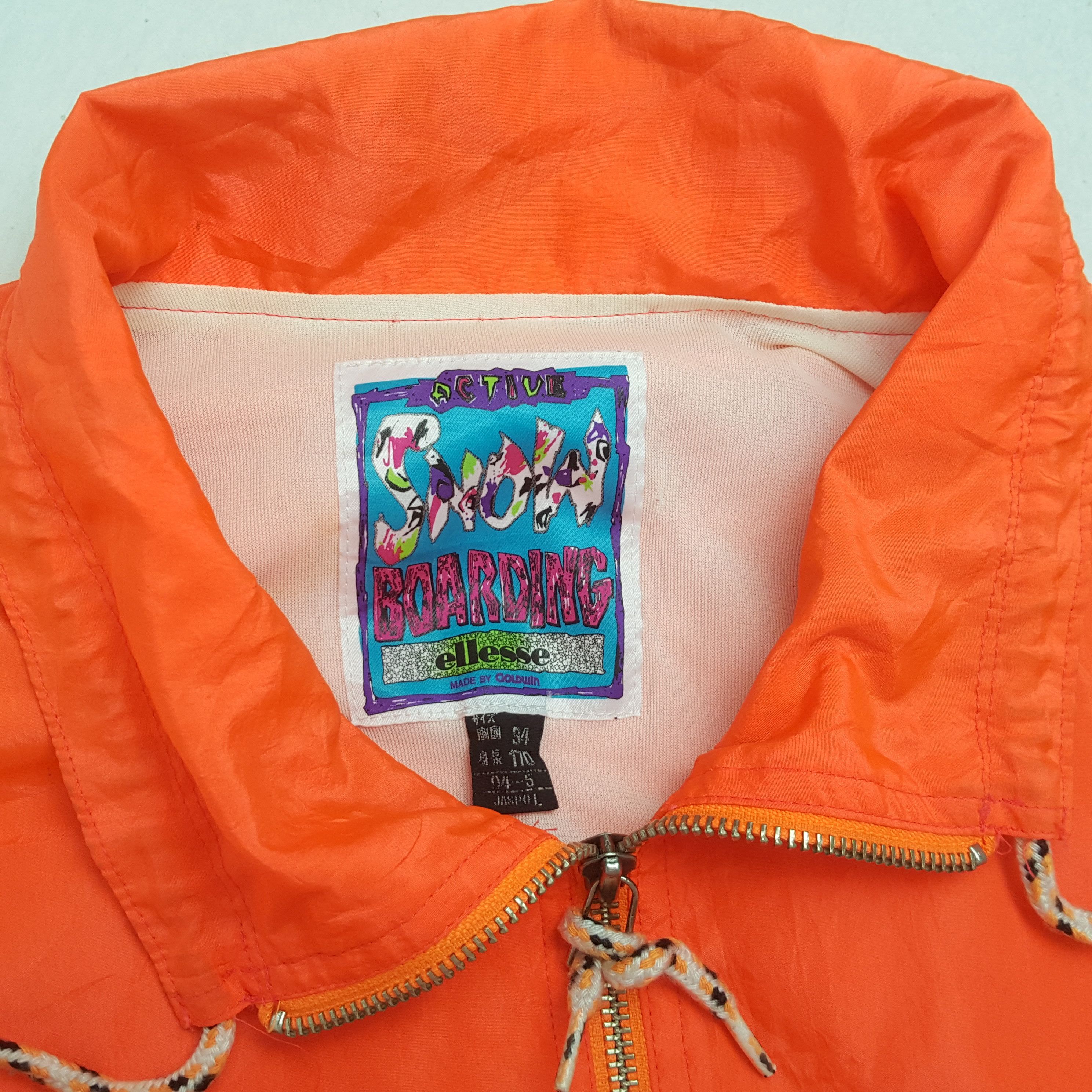Ellesse × Vintage ELLESSE Sportswear Style Half Zipper Windbreaker Jacket Size US XL / EU 56 / 4 - 10 Thumbnail