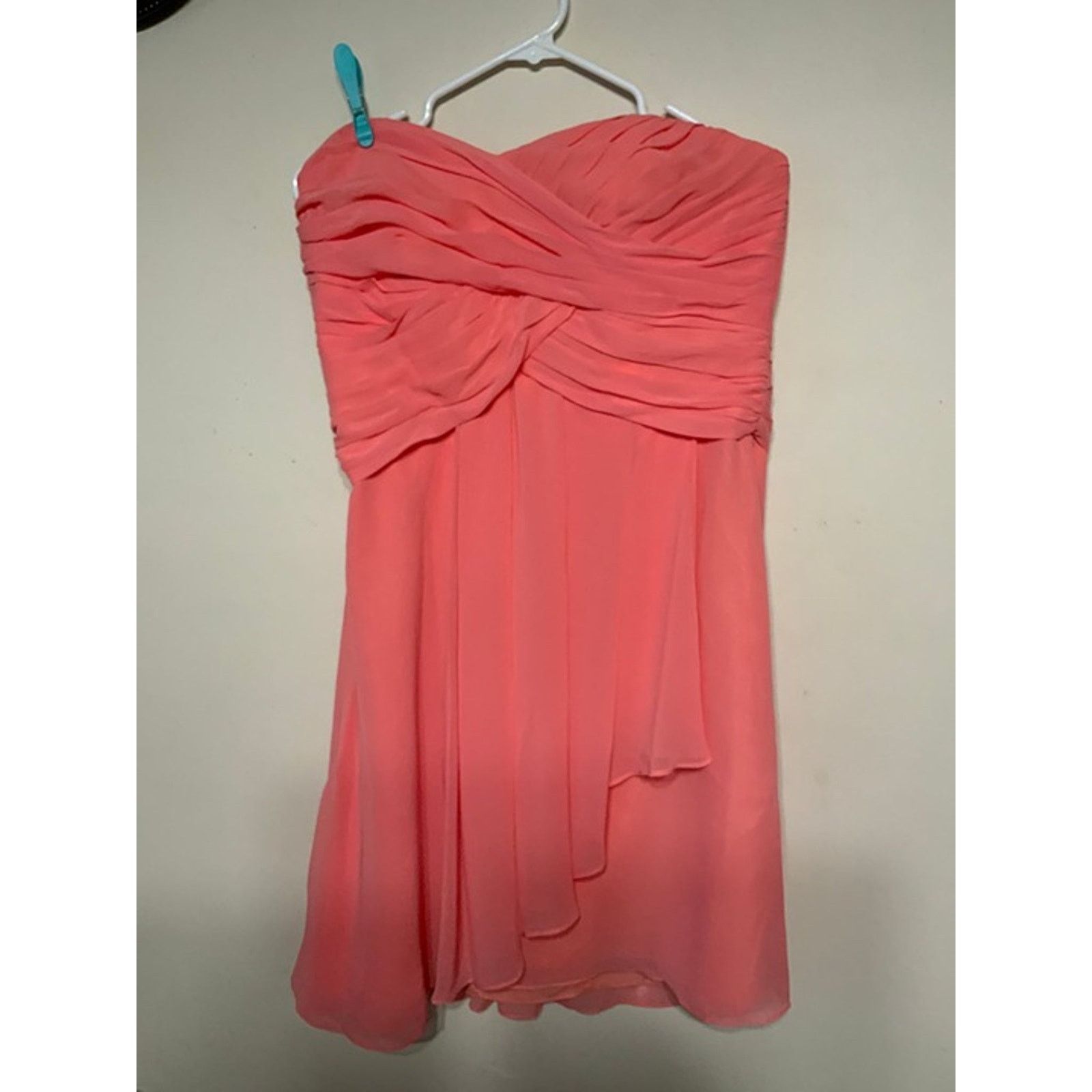 Other NWT - The Cambridge Collection - Peach Strapless Dress Size L / US 10 / IT 46 - 1 Thumbnail
