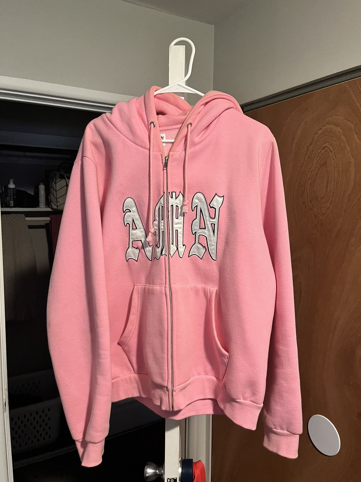 Any Means Necessary AMN Pink Hoodie Size US L / EU 52-54 / 3 - 2 Thumbnail