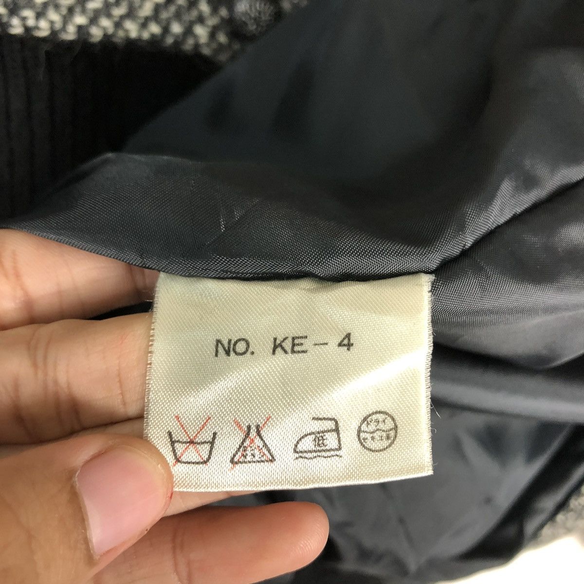 Japanese Brand 🔥VINTAGE WOOL BOMBER JACKET LOTUS TOKYO JAPAN ISSEY MIYAKE Size US L / EU 52-54 / 3 - 20 Thumbnail