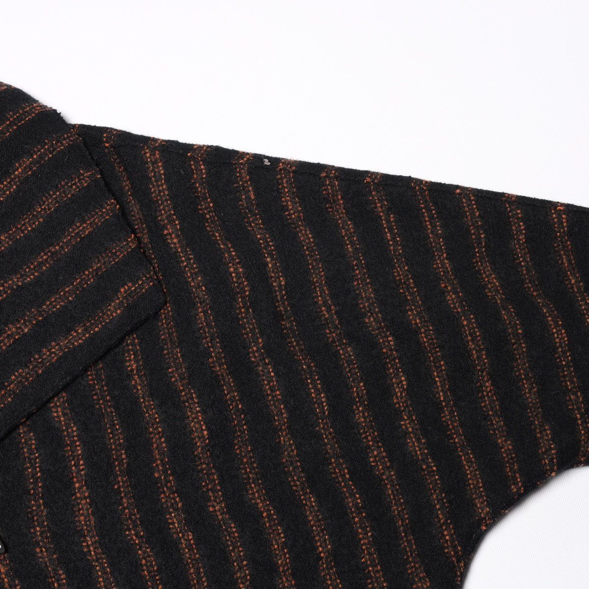 OSKA Oska Boiled Moessmer Striped Wool Jacket Abukir Cape Coat Size M / US 6-8 / IT 42-44 - 9 Thumbnail