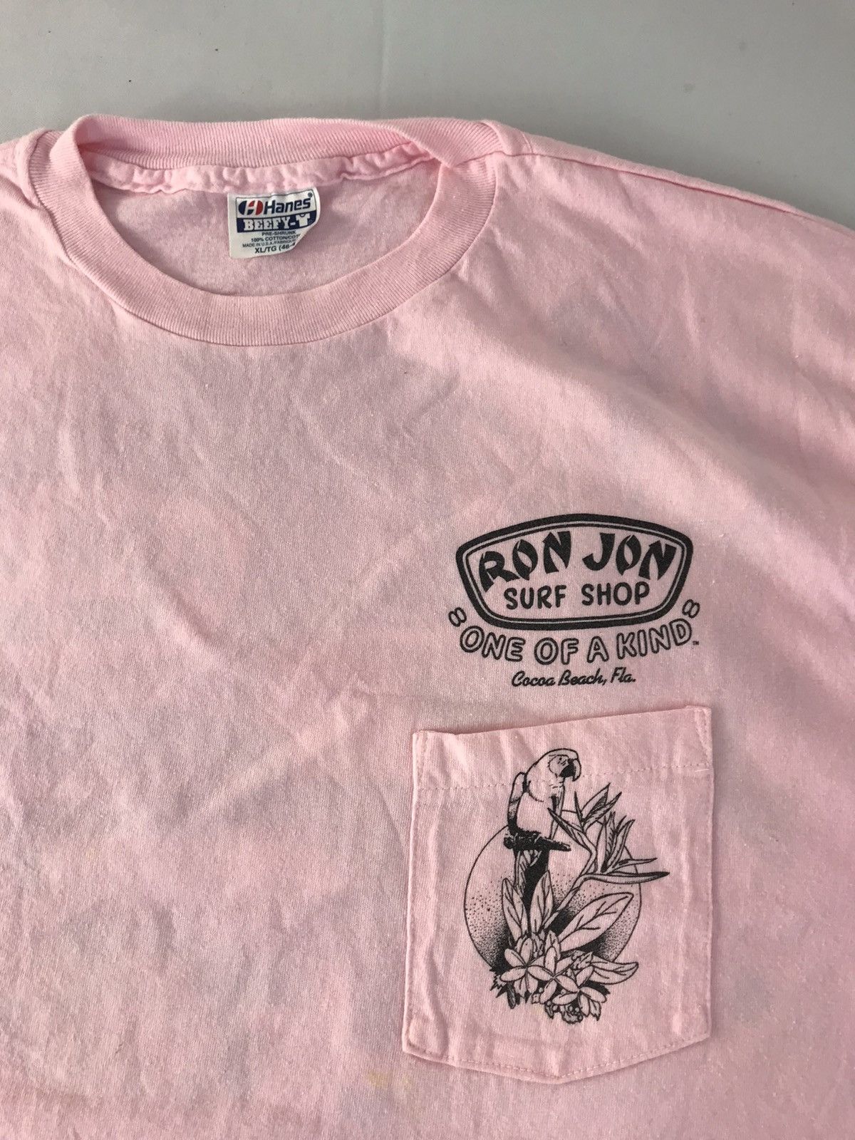 Ron Jon Surf Shop 1986 Ron Jon Surf Shop Cocoa Beach Hawaii Single Pocket Size US L / EU 52-54 / 3 - 6 Thumbnail