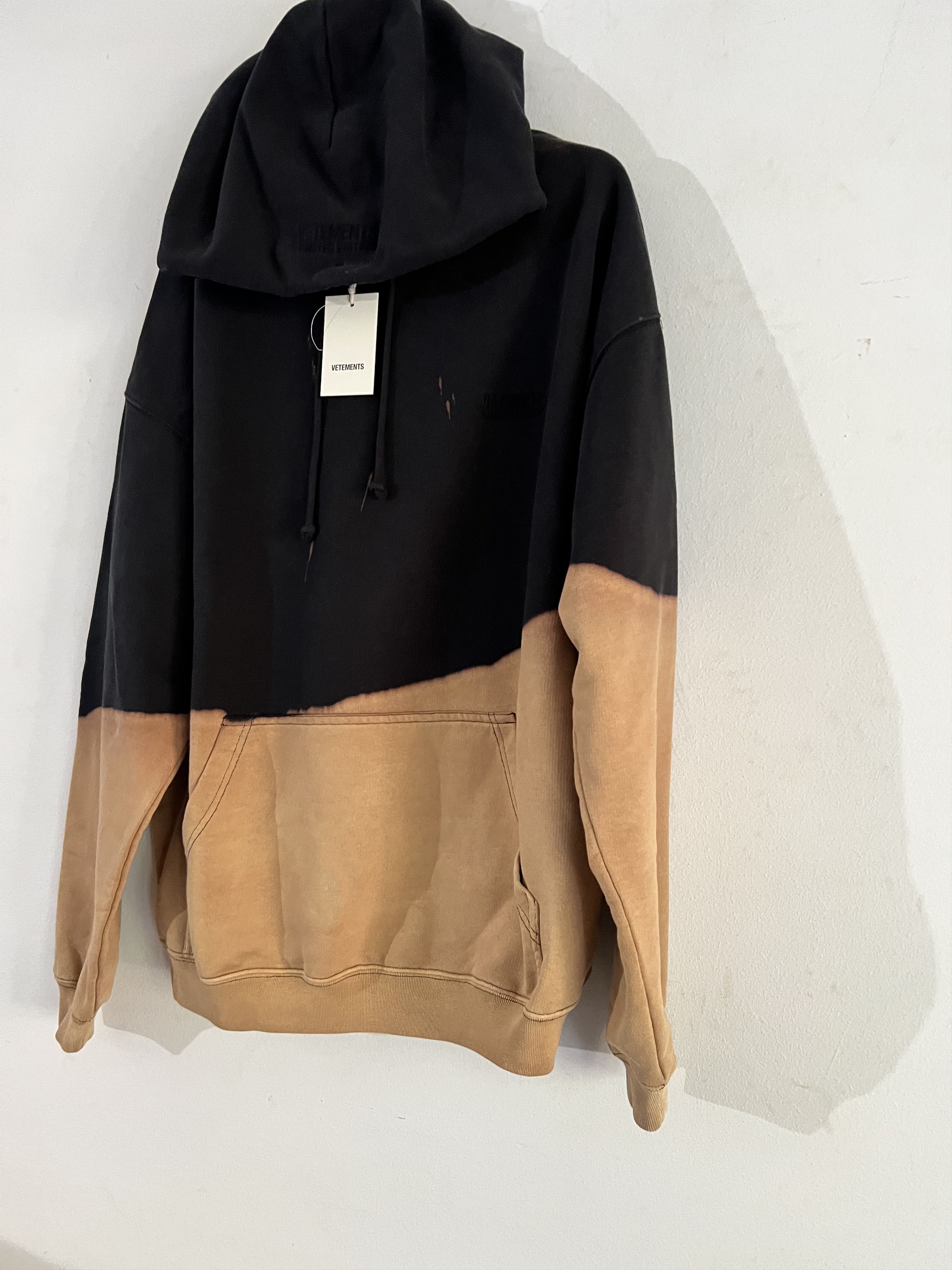 Fit Like Large Bleached Oversize Hoodie