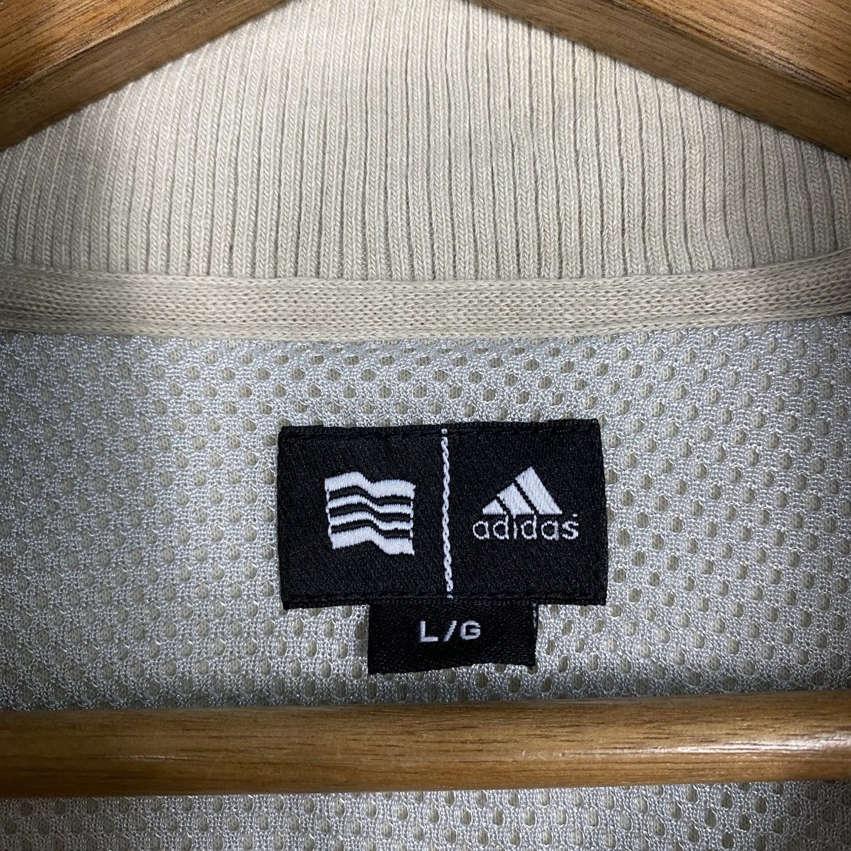 Adidas Anorak Half Zipper Sweater Adidas Size US L / EU 52-54 / 3 - 16 Thumbnail
