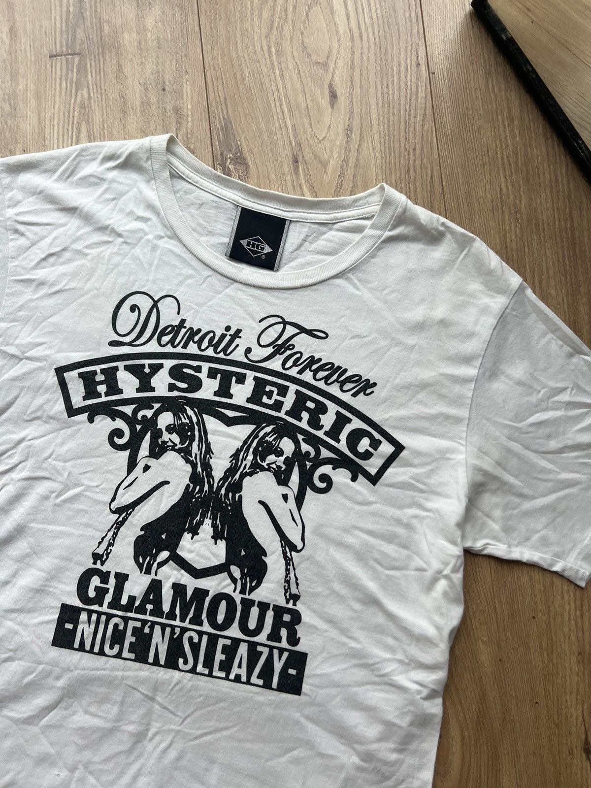 Hysteric Glamour HYSTERIC GLAMOUR NICE AND SLEAZY RARE Y2K TEE VINTAGE Size US M / EU 48-50 / 2 - 3 Thumbnail